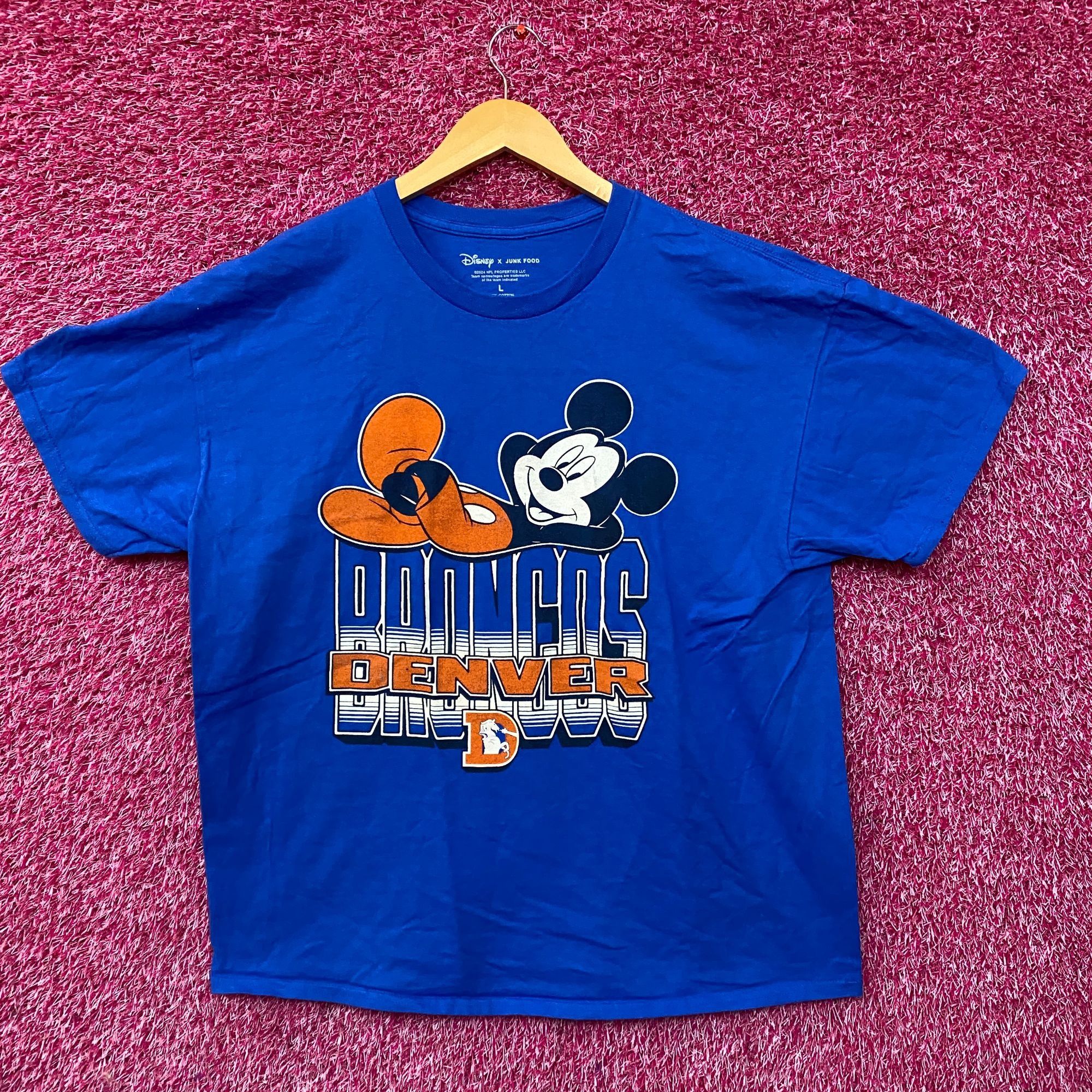 Junk Food Disney x Junk Food NFL Denver Broncos Mickey Mouse Kick Back Size US L / EU 52-54 / 3 - 1 Thumbnail