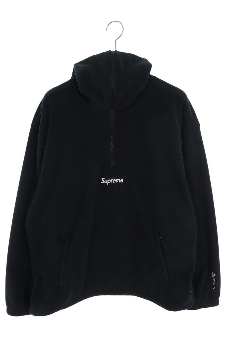 Supreme Supreme Big Logo Jacquard Hooded Sweatshirt Black size XL