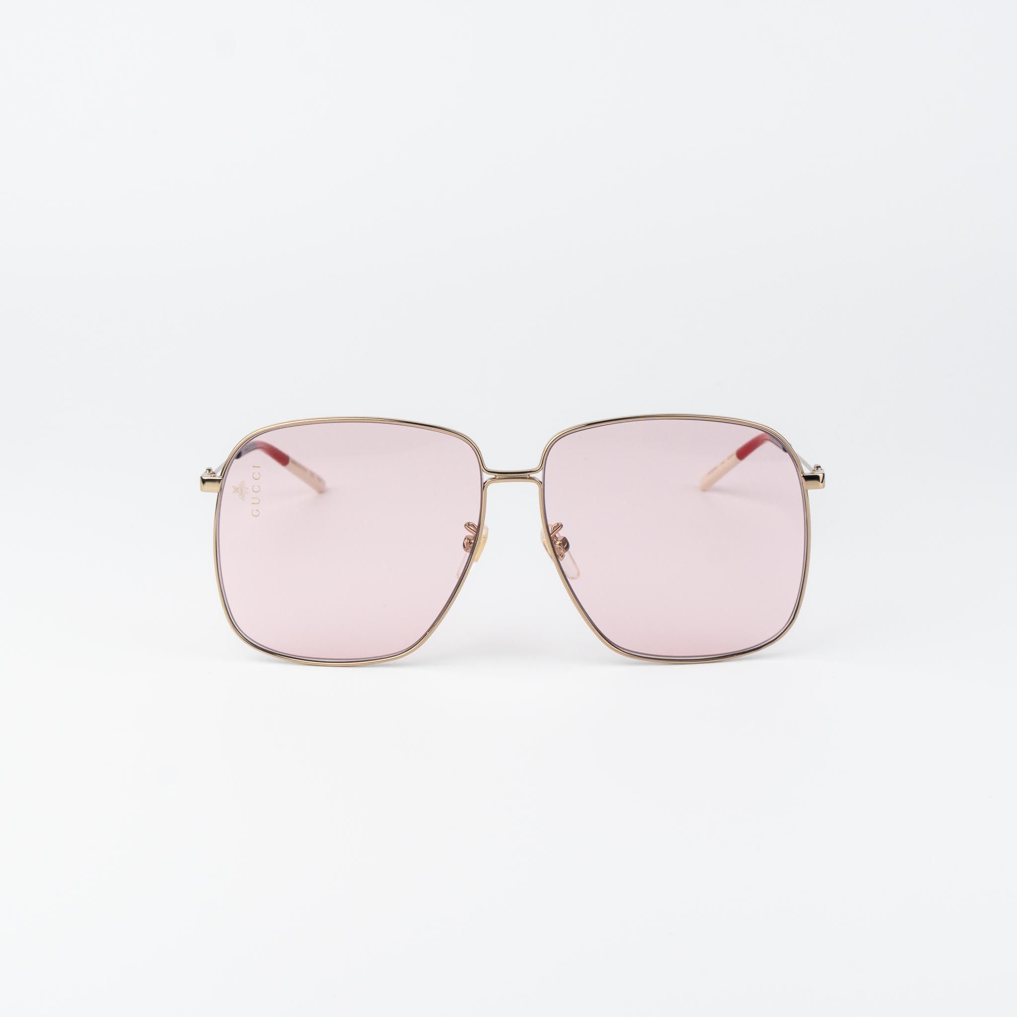 Gucci Gucci Women Sunglasses Square GG0394S 004 NEW AUTHENTIC Size ONE SIZE - 2 Thumbnail