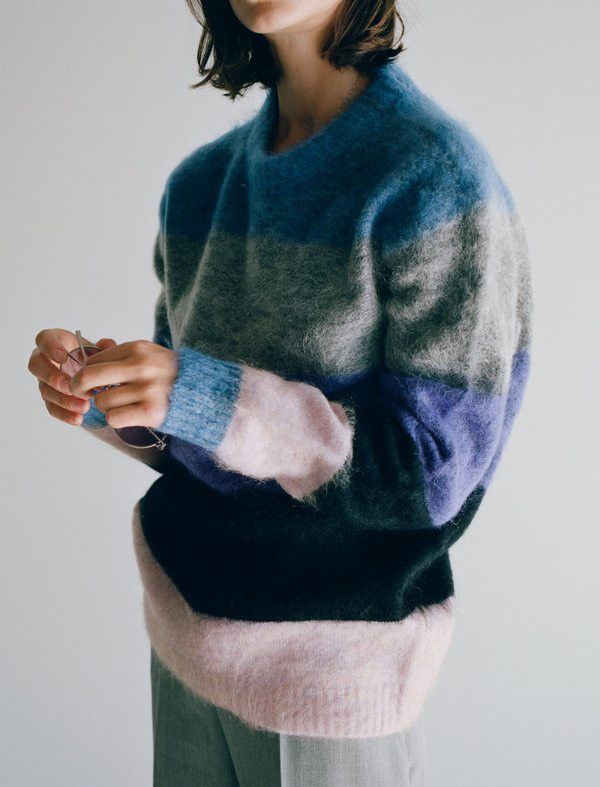 Acne Studios *GRAIL* Acne Studios Albah Raze mohair sweater crew neck Size US S / EU 44-46 / 1 - 6 Thumbnail