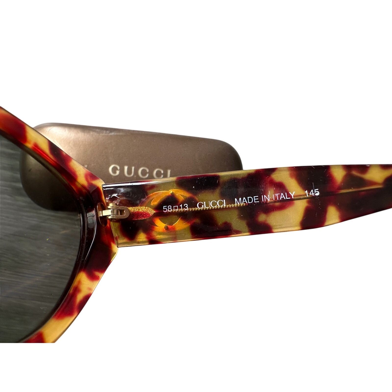 Gucci Gucci Butterfly Tortoise Shell GG 2195/S Women's Sunglasses Size ONE SIZE - 11 Thumbnail