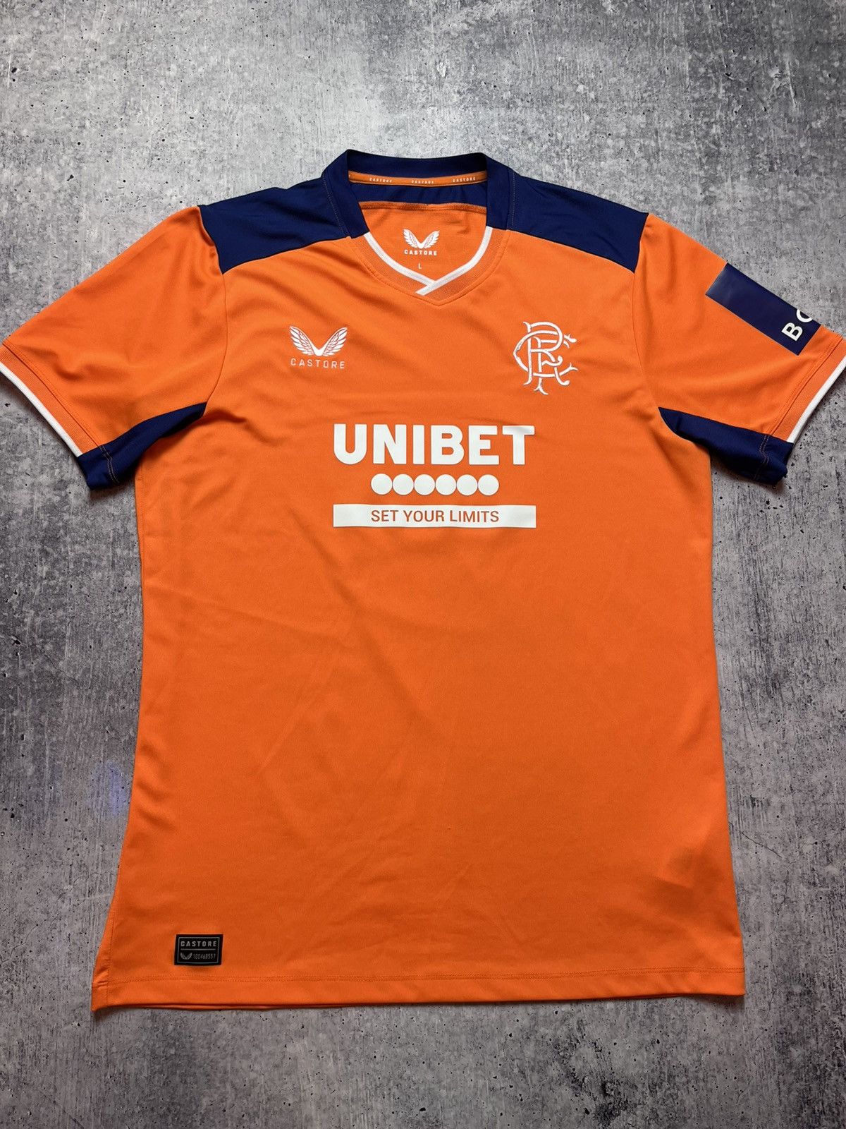 Castore Glasgow Rangers 2022/2023 Third Football SoccerJersey Size L Size US L / EU 52-54 / 3 - 1 Thumbnail
