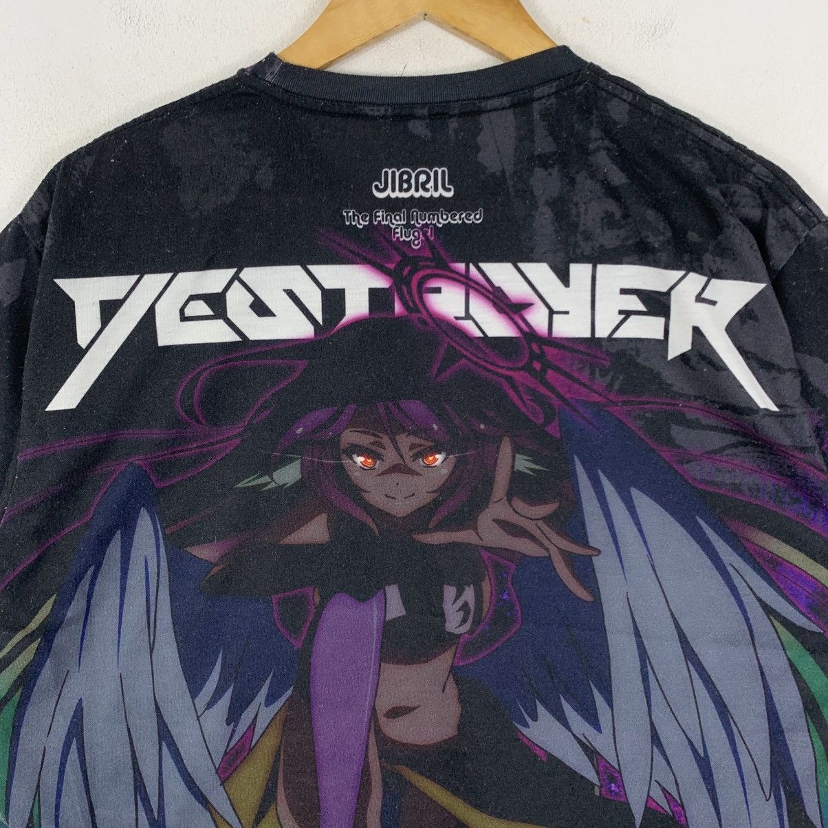 Vintage JIBRIL No Game No Life Anime Overprint Jersey Tshirt Size US M / EU 48-50 / 2 - 6 Thumbnail