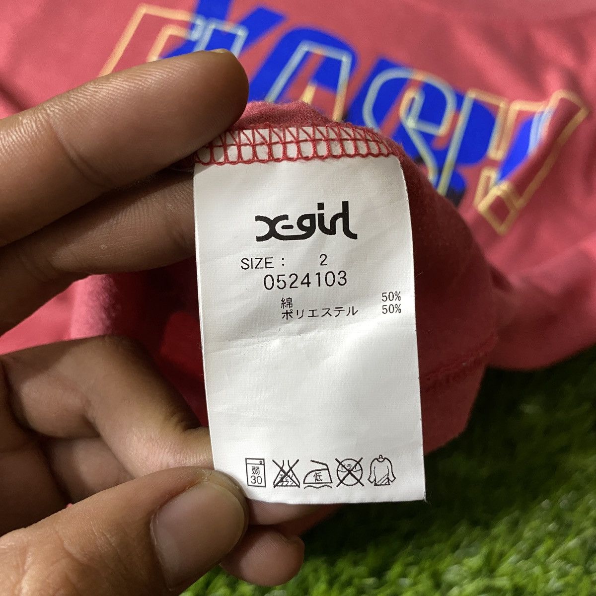 Designer × X-Girl X girl Longsleeve Tee Size S / US 4 / IT 40 - 5 Thumbnail