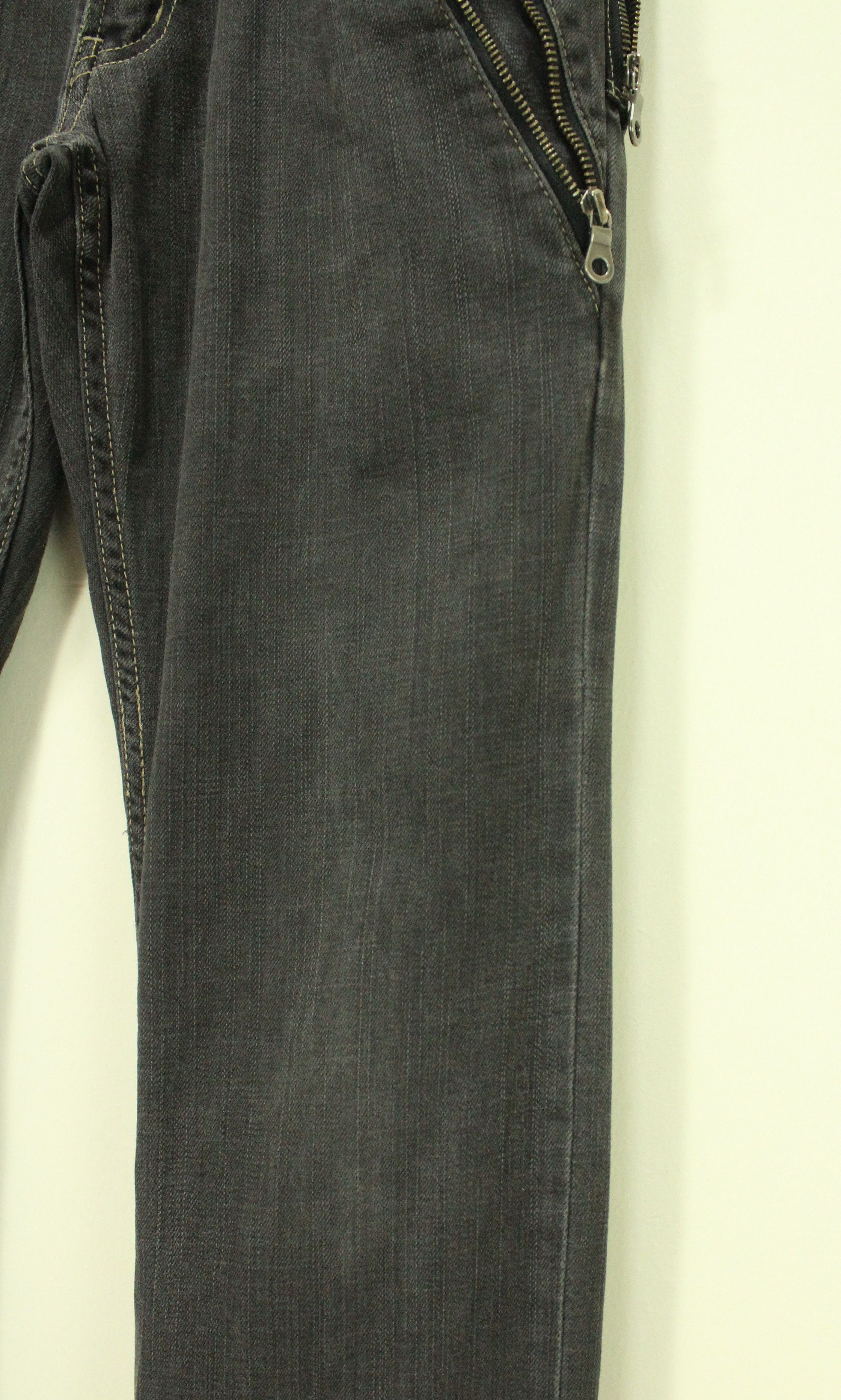 PPFM PPFM Denim Stretchy Multi Zippers Pockets Size US 30 / EU 46 - 3 Thumbnail