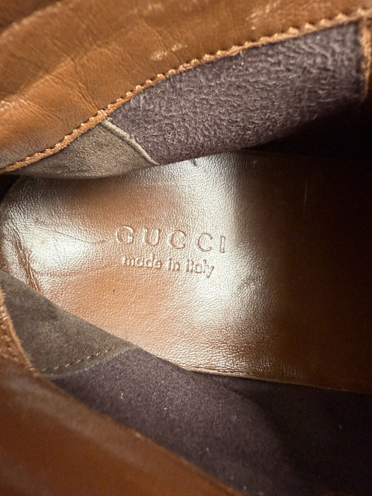 Gucci Crocodile trim Monogram sneakers Size US 12 / EU 45 - 9 Thumbnail