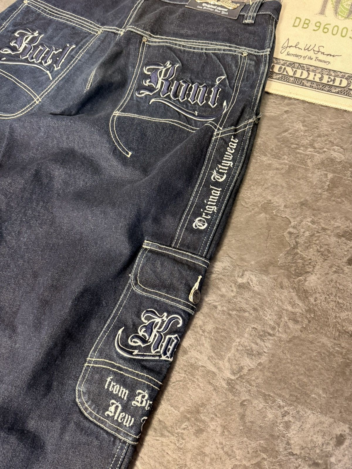 Karl Kani Vintage jeans Karl Kani,sk8 streetwear y2k opium style Size US 34 / EU 50 - 5 Thumbnail
