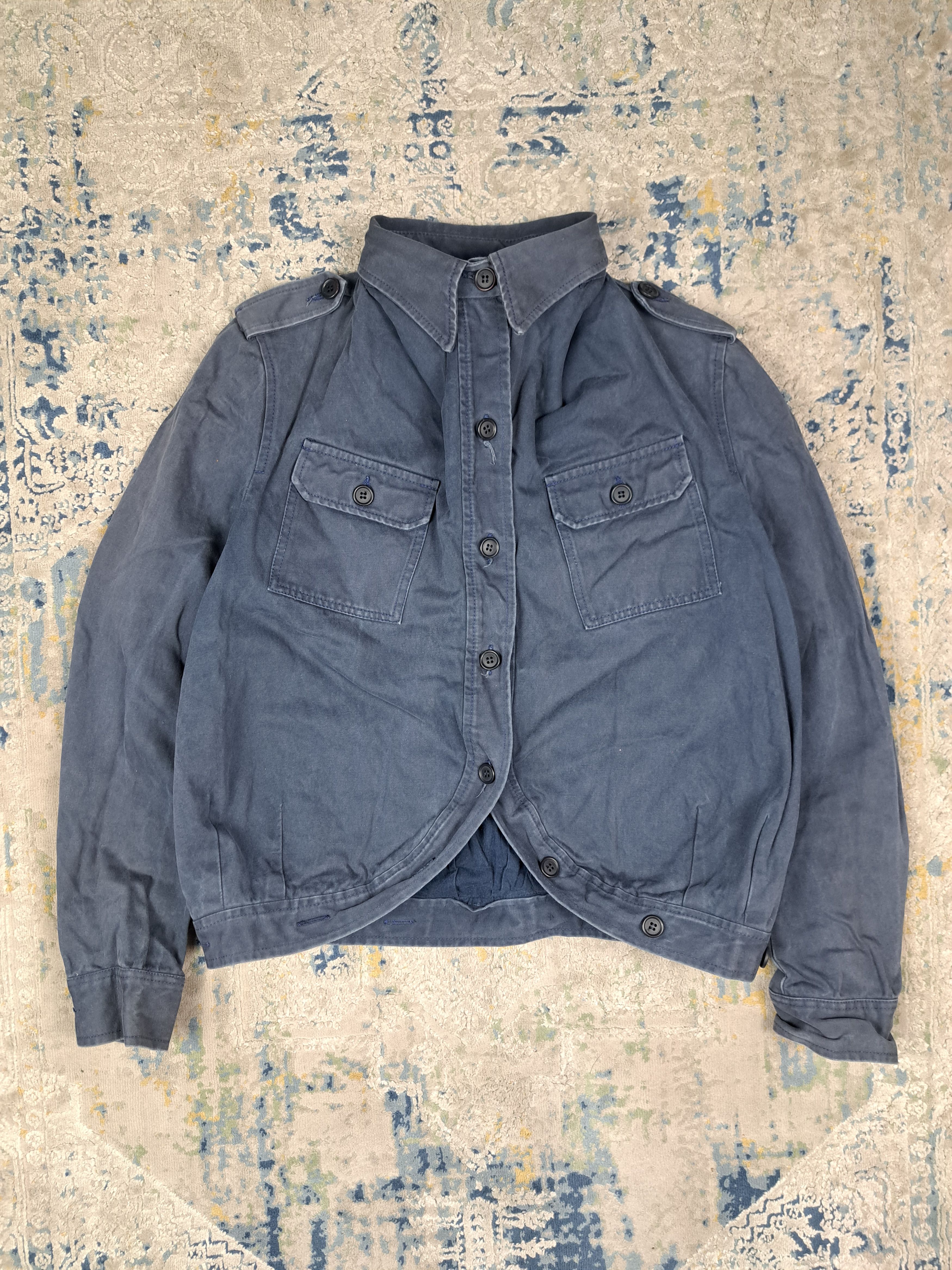 Hussein Chalayan AW05 Neck Warmer Convertible Military Jacket Archive Size US M / EU 48-50 / 2 - 3 Thumbnail