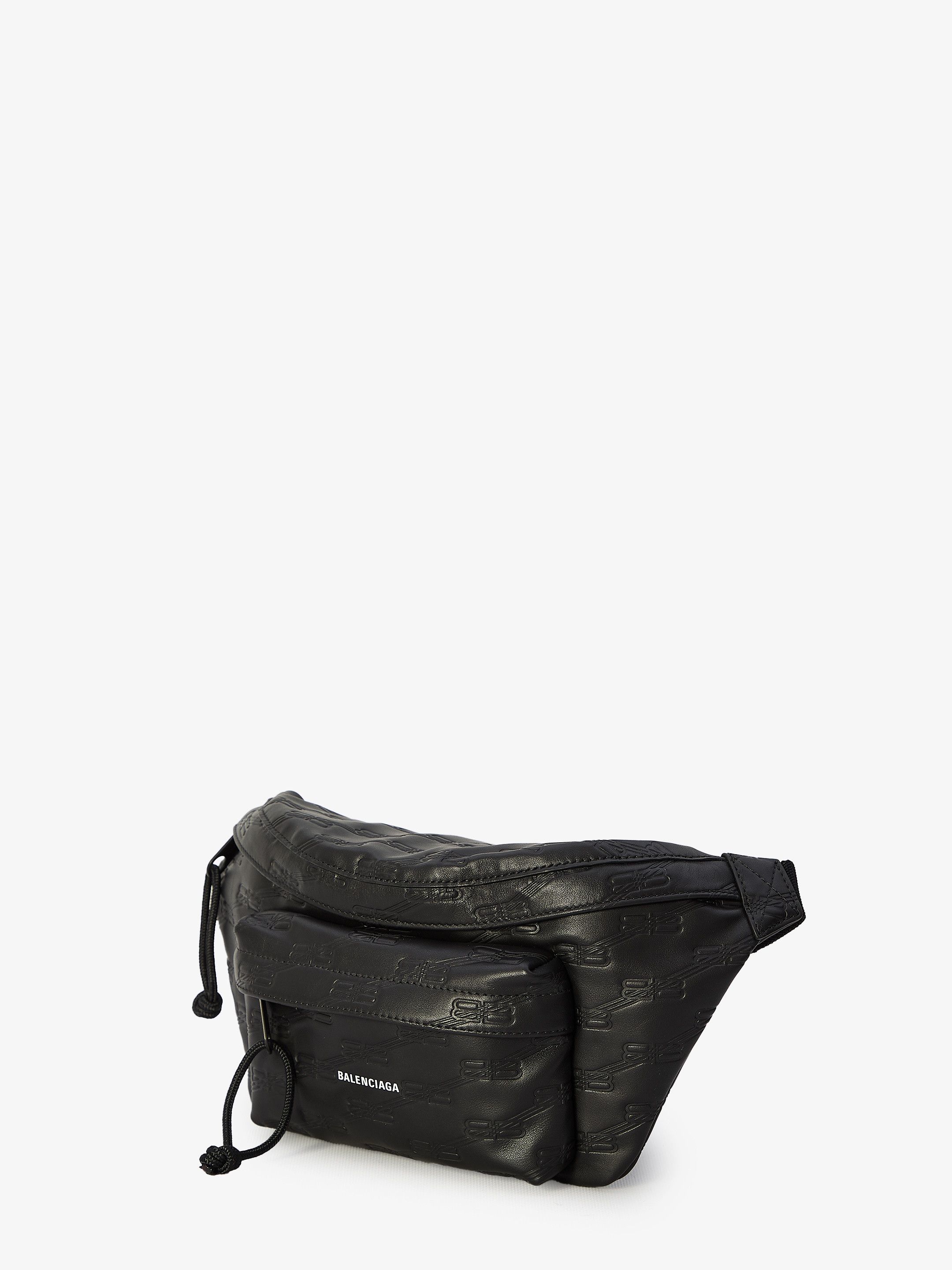 Balenciaga o1in1g0725 Size: OS / Signature Beltpack in Black Size ONE SIZE - 1 Thumbnail