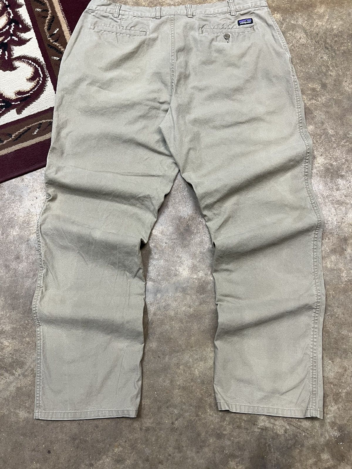 Patagonia × Vintage Y2K Patagonia Tan Hiking Gorpcore Chino Pants Size US 38 / EU 54 - 4 Thumbnail
