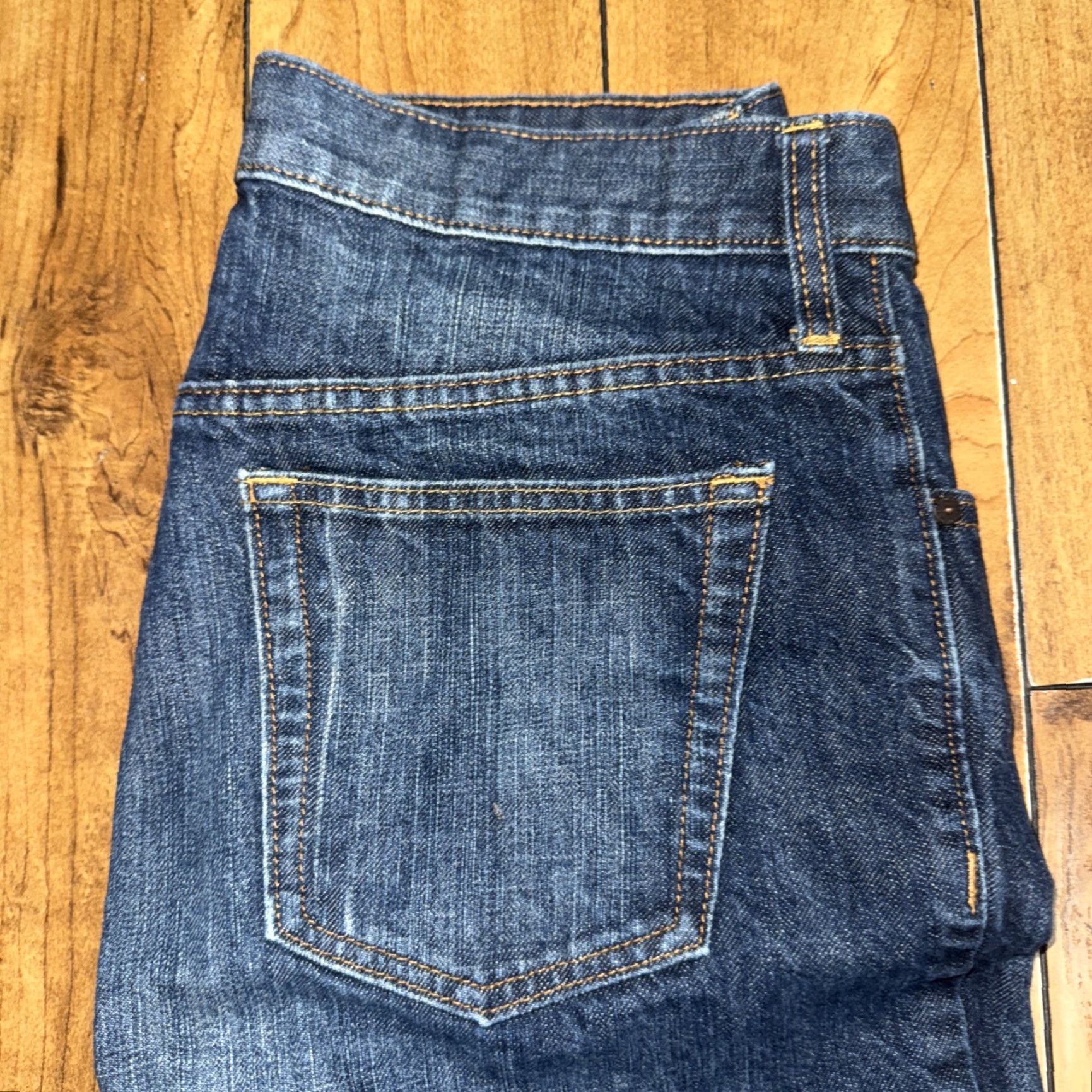 Old Navy Old Navy Jeans Red Line Raw Denim 32x30 Men Regular Denim Lined Straight Color Red Size 32 30 Straight-Line Jeans Size US 32 / EU 48 - 2 Thumbnail