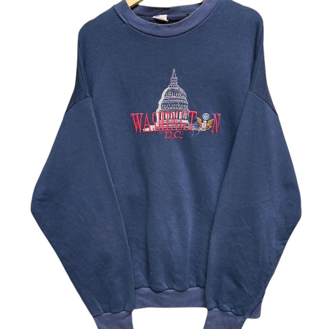 Vintage Vintage Washington DC sweatshirt size: XL Size US XL / EU 56 / 4 - 1 Thumbnail