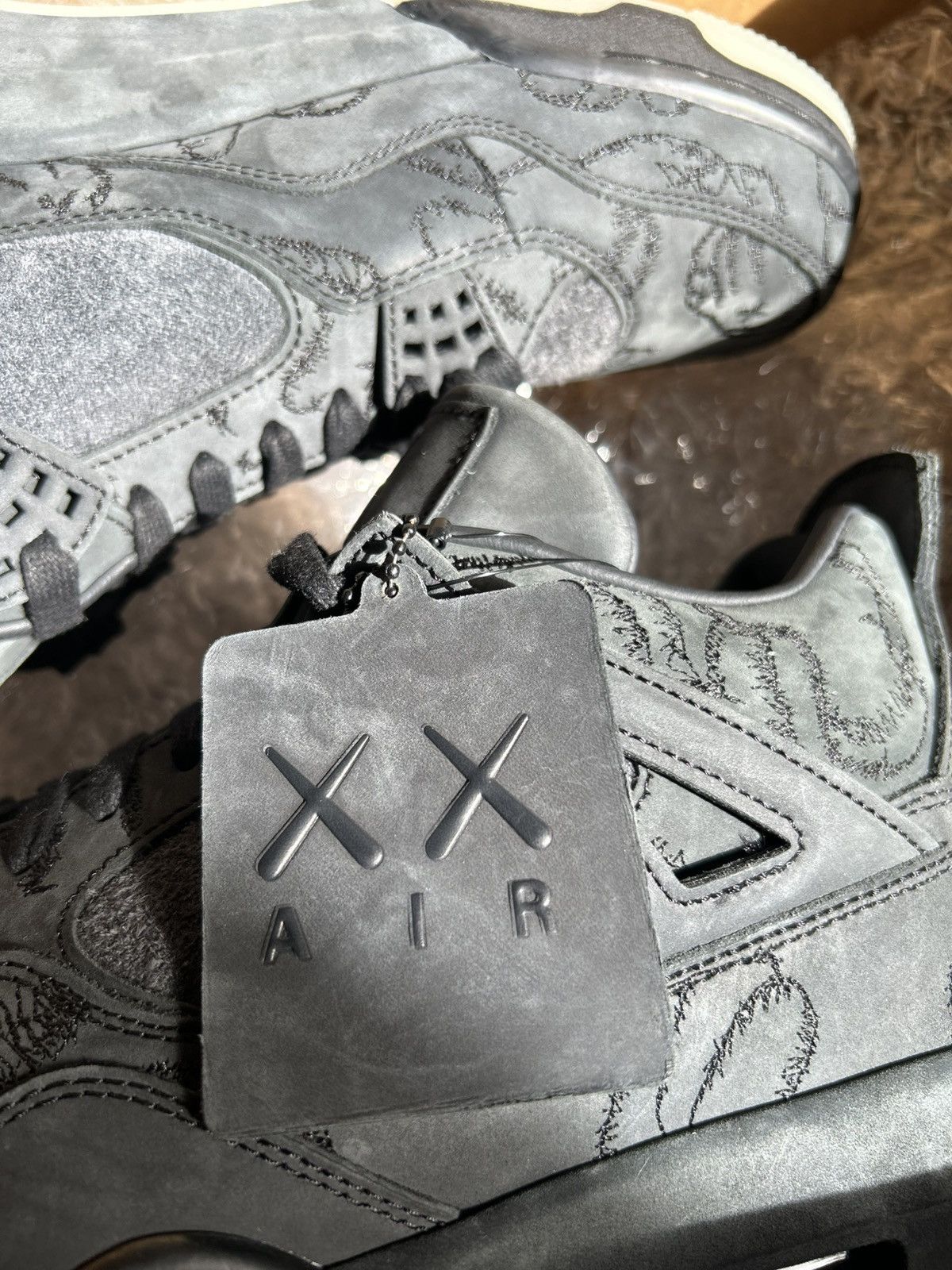Jordan Brand × Kaws Air Jordan 4 Retro x KAWS Black (2017) Size US 13 / EU 46 - 1 Thumbnail