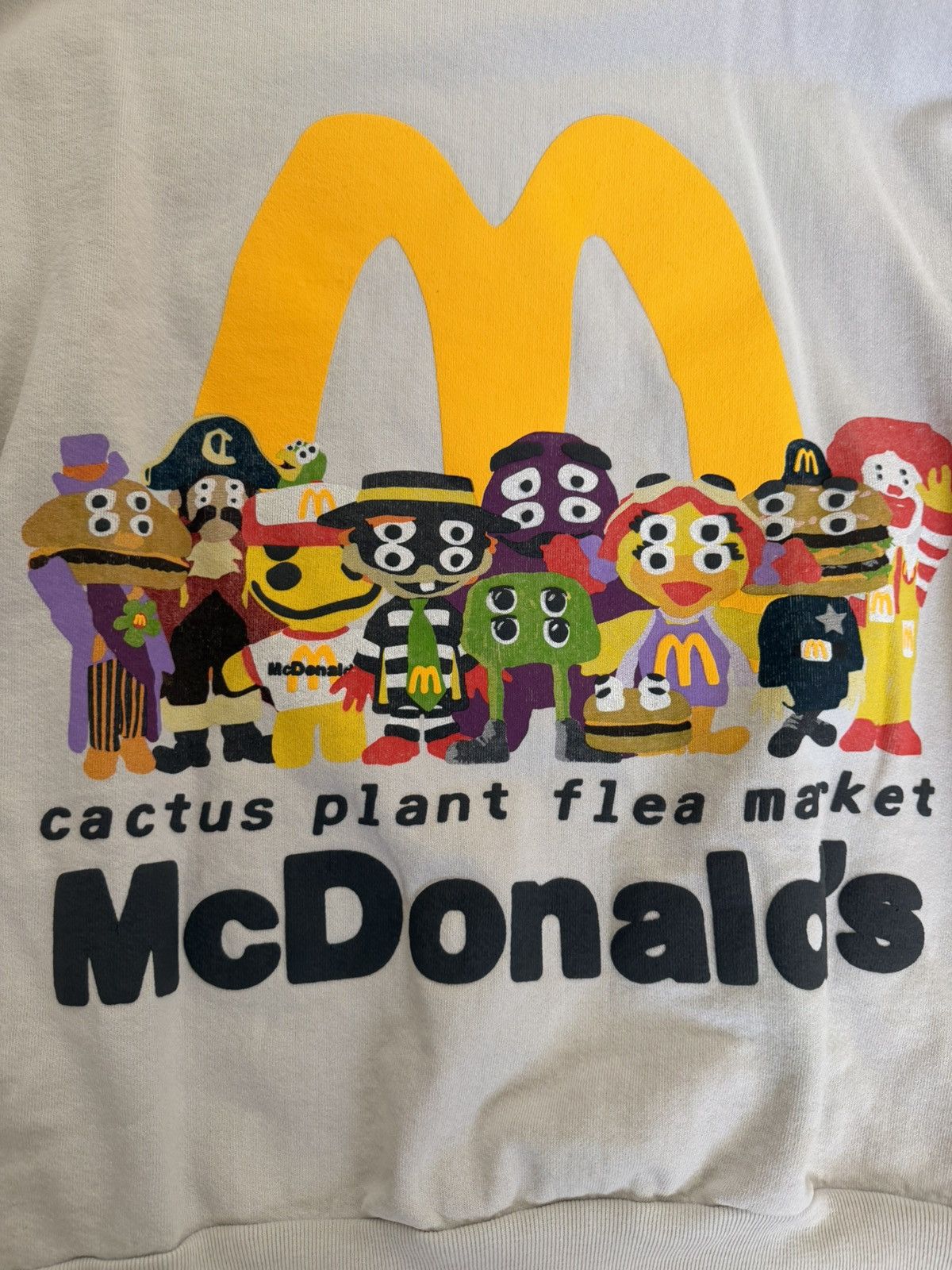 Cactus Plant Flea Market CPFM x Mcdonalds Sweatshirt Size US M / EU 48-50 / 2 - 2 Thumbnail