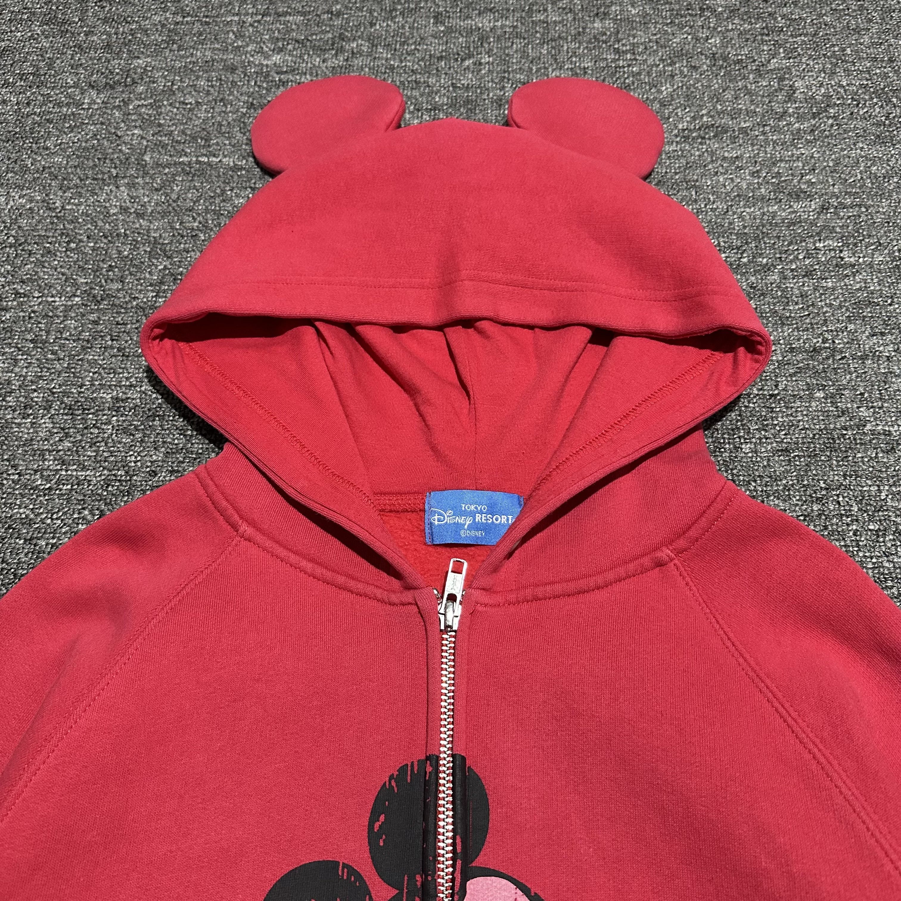 Disney × Mickey Mouse Tokyo Disney Resort Mickey Ears Hoodie Size US S / EU 44-46 / 1 - 3 Thumbnail
