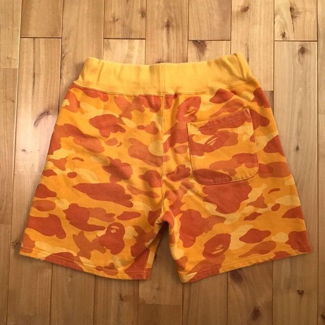 Bape BAPE Orange camo sweat shorts a bathing ape ★size S Size US 30 / EU 46 - 2 Thumbnail