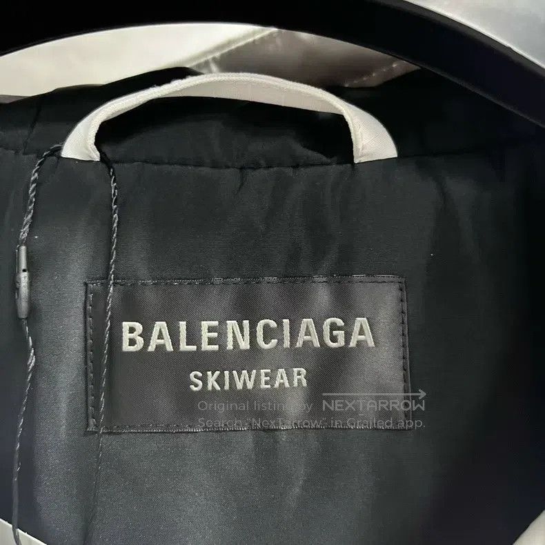 Balenciaga Balenciaga White Solid Zipper Hooded Long Sleeve Size US M / EU 48-50 / 2 - 2 Thumbnail