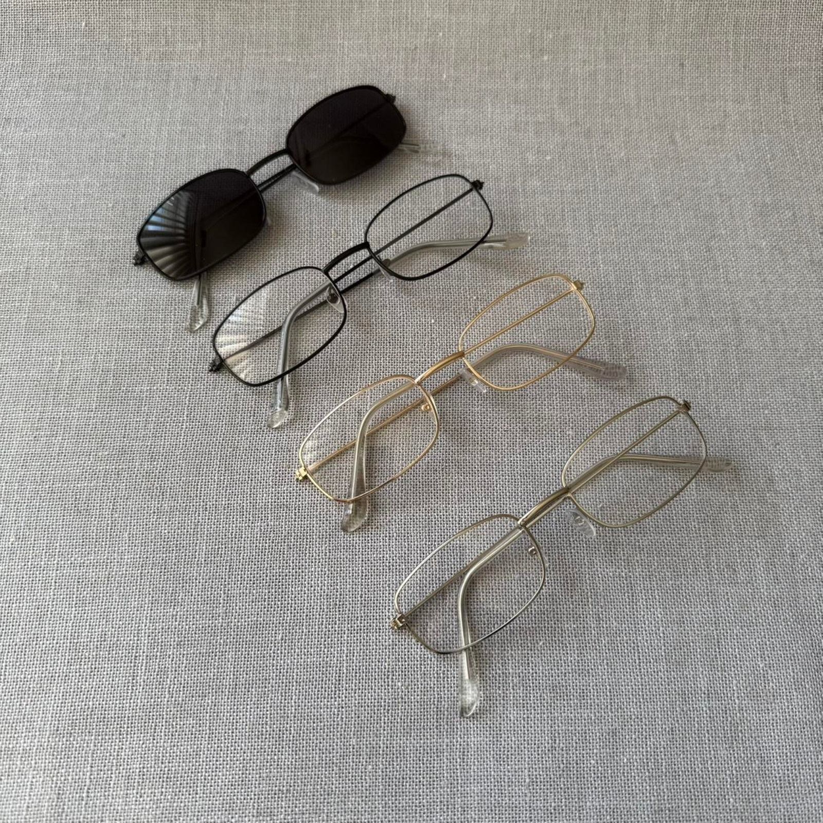 Other Clear frame black glasses WMNS Size ONE SIZE - 6 Thumbnail