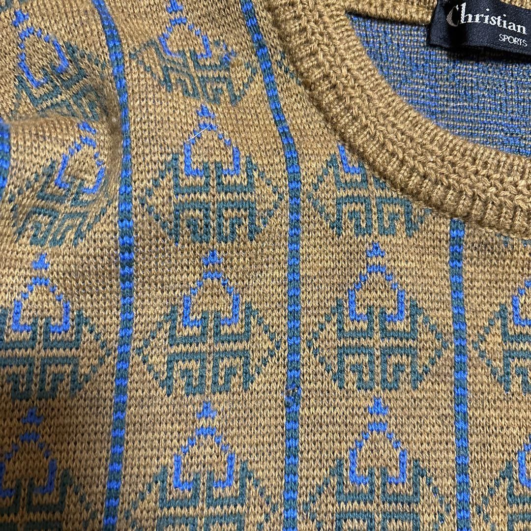 90s Christian Dior SPORTS Wool Knit Sweater