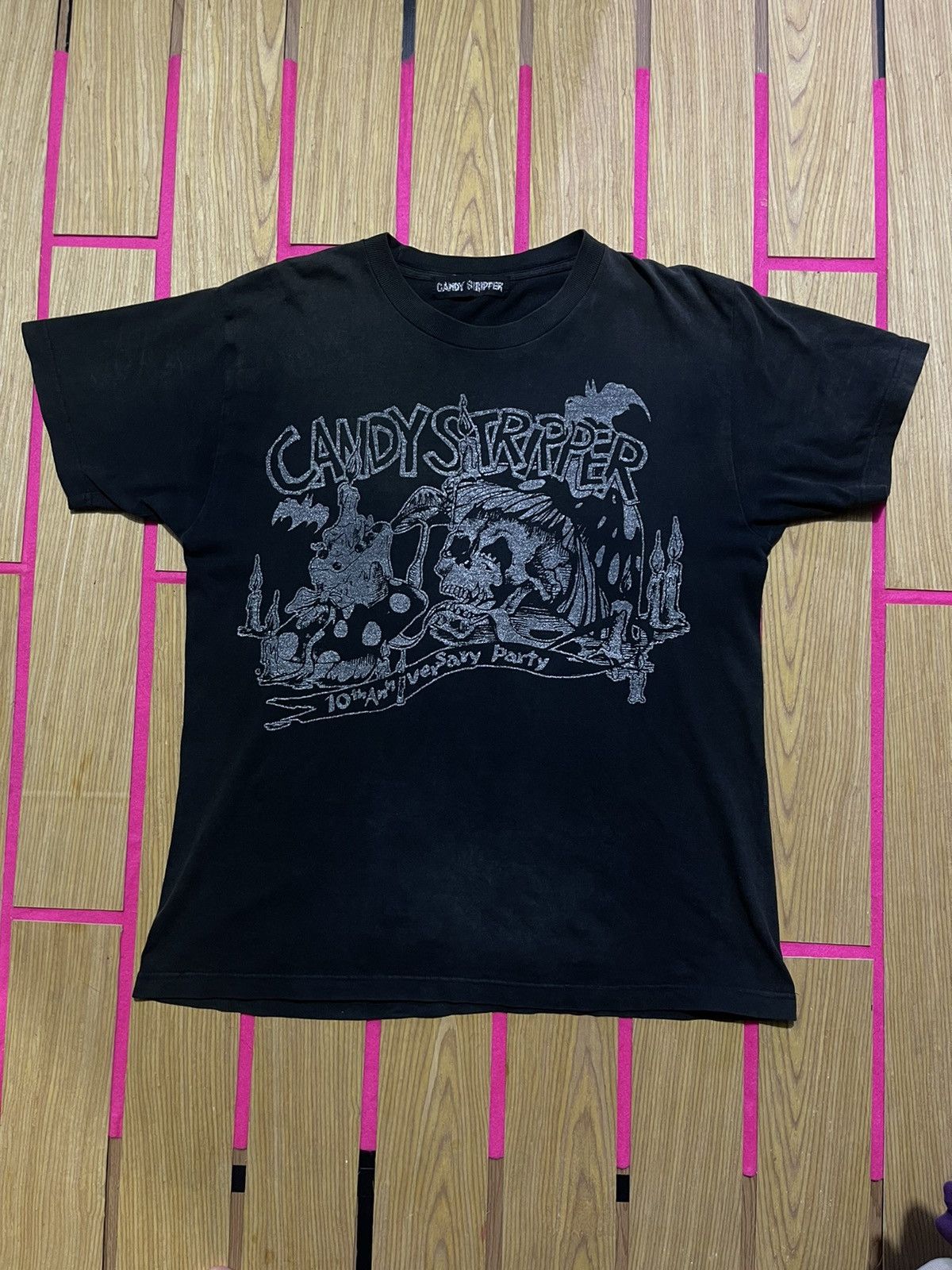 If Six Was Nine Y2K CANDY SITRRPER short sleeve tshirt picture skull vintage Size US M / EU 48-50 / 2 - 5 Thumbnail