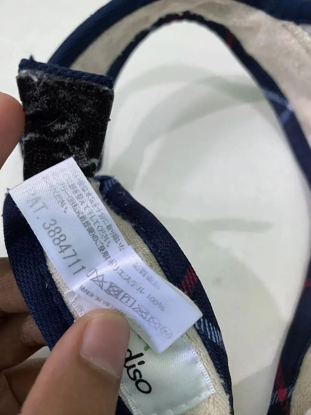 Japanese Brand × Vintage Paradiso Plaid Tartan Cap Hat Size ONE SIZE - 6 Thumbnail
