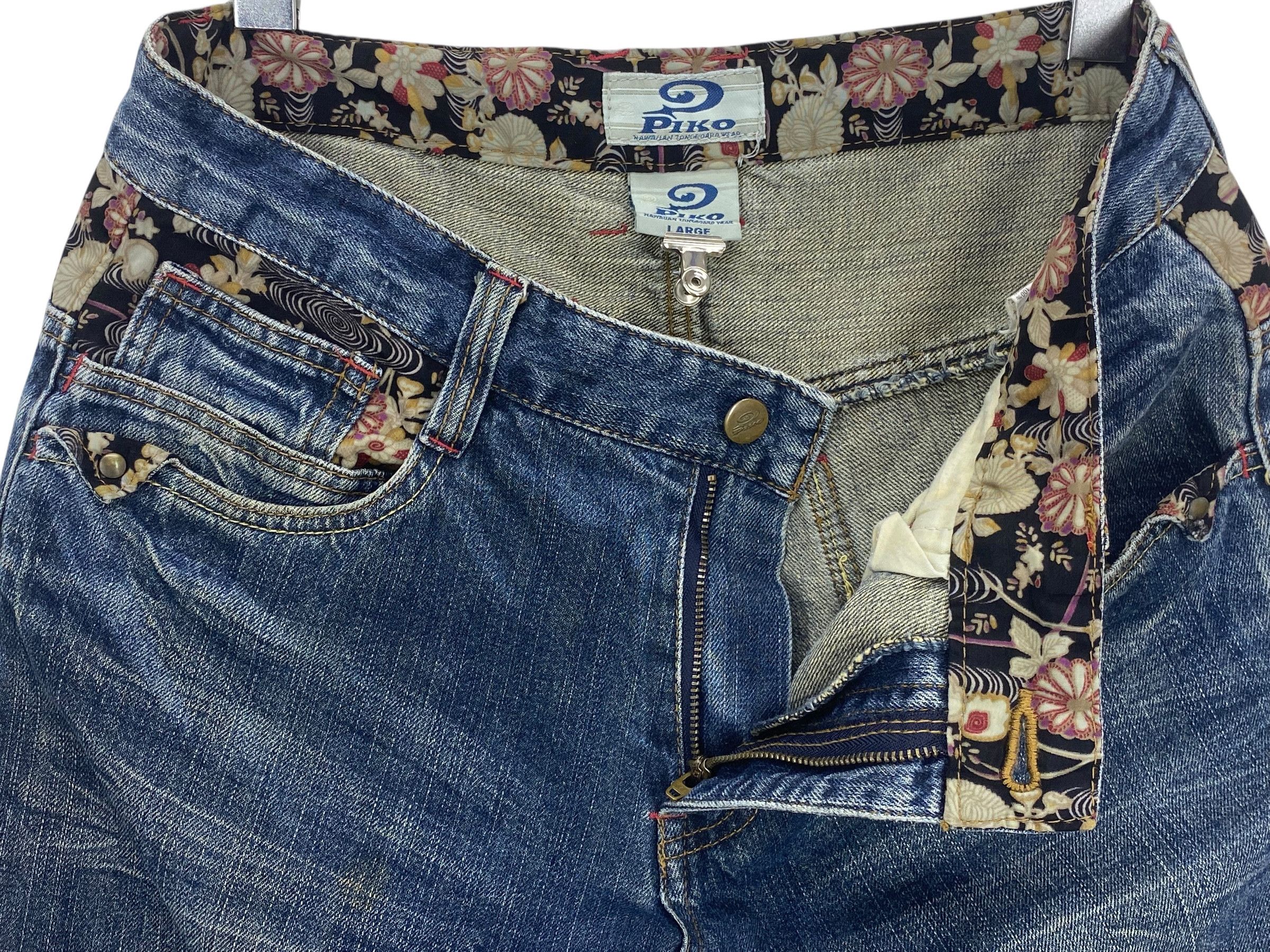 Japanese Brand Piko Jeans Surfwear Skateboard Jeans Size US 32 / EU 48 - 9 Thumbnail