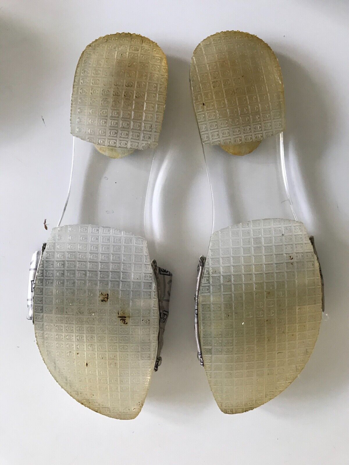 Chanel Chanel logo satin and leather mules Size US 8 / IT 38 - 6 Thumbnail