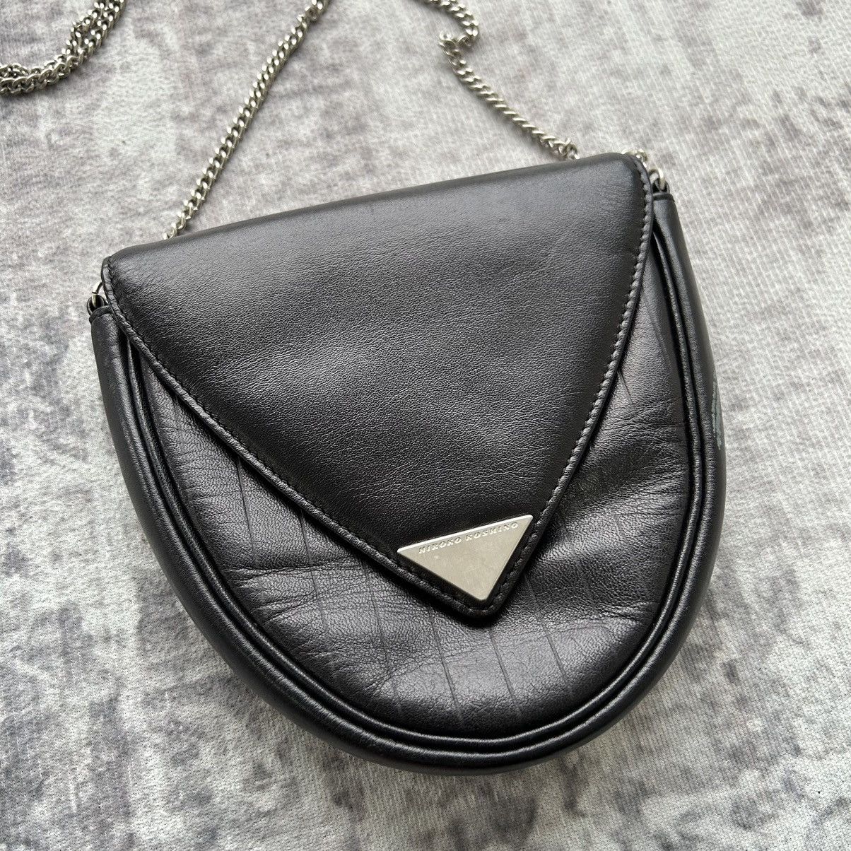 Hiroko Koshino Homme Hiroko Koshino Japanese Chain Sling Bag Prada Style Size ONE SIZE - 6 Thumbnail
