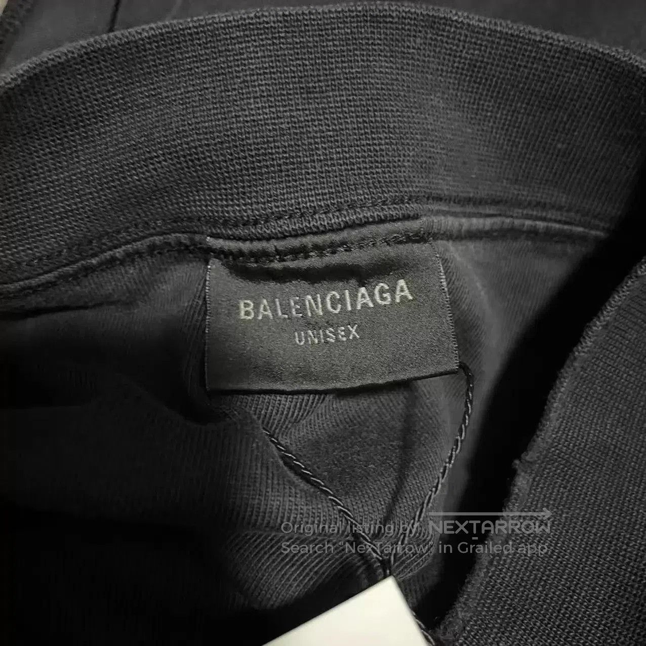 Balenciaga Black Long Sleeve Graphic Shirt - XL. Size US XL / EU 56 / 4 - 3 Thumbnail