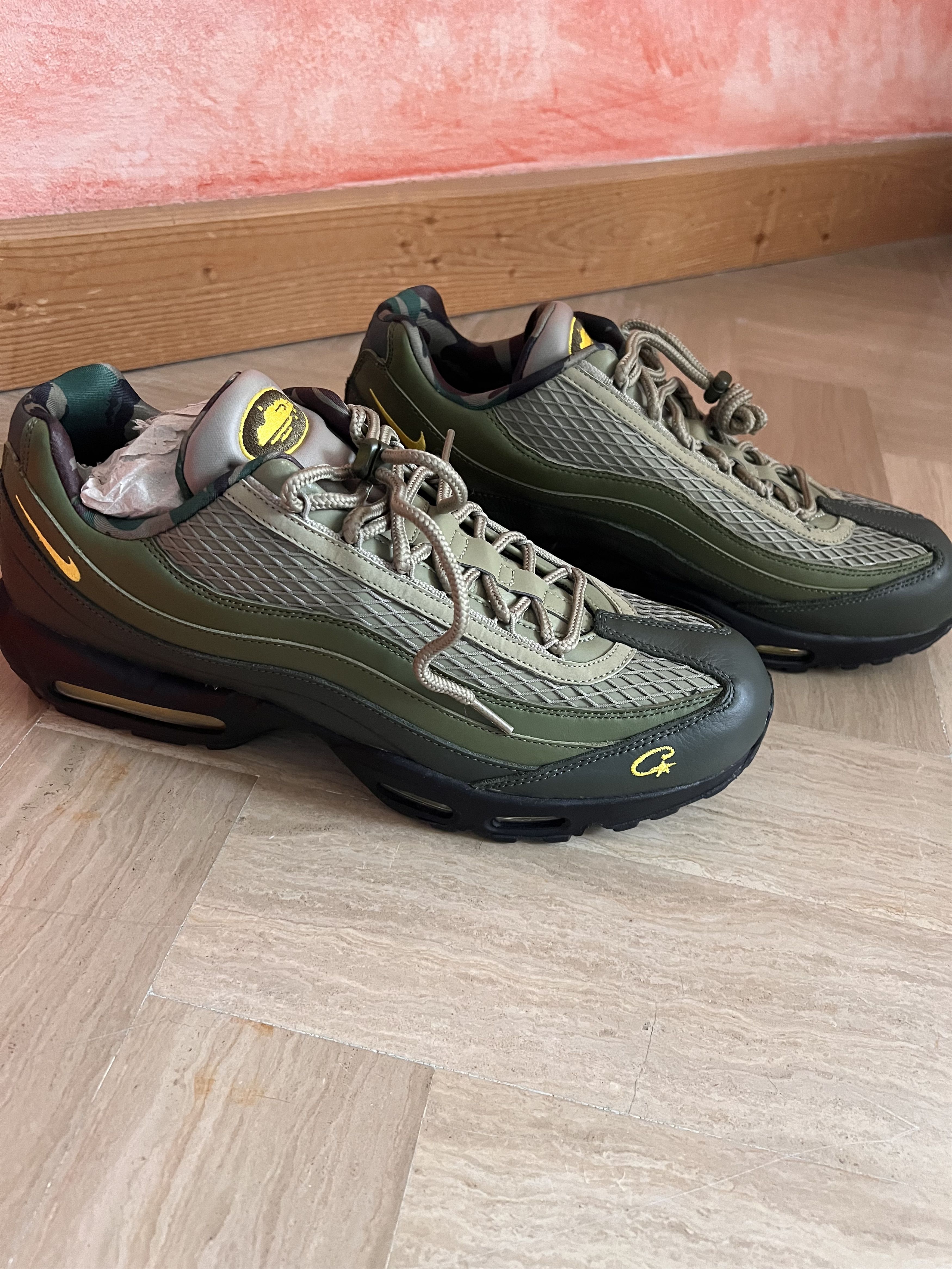 Corteiz × Nike Nike Air Max 95 SP Corteiz Gutta verde Size US 14 / EU 47 - 2 Thumbnail