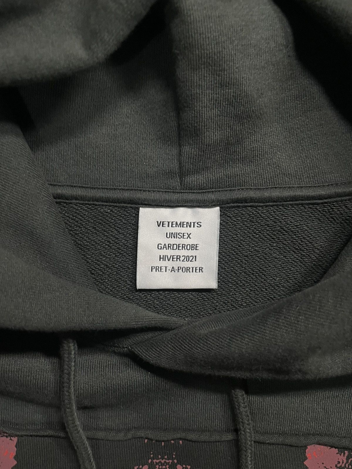 Vetements VETEMENTS HOODIE AW21 METAL PATCH Size US M / EU 48-50 / 2 - 5 Thumbnail