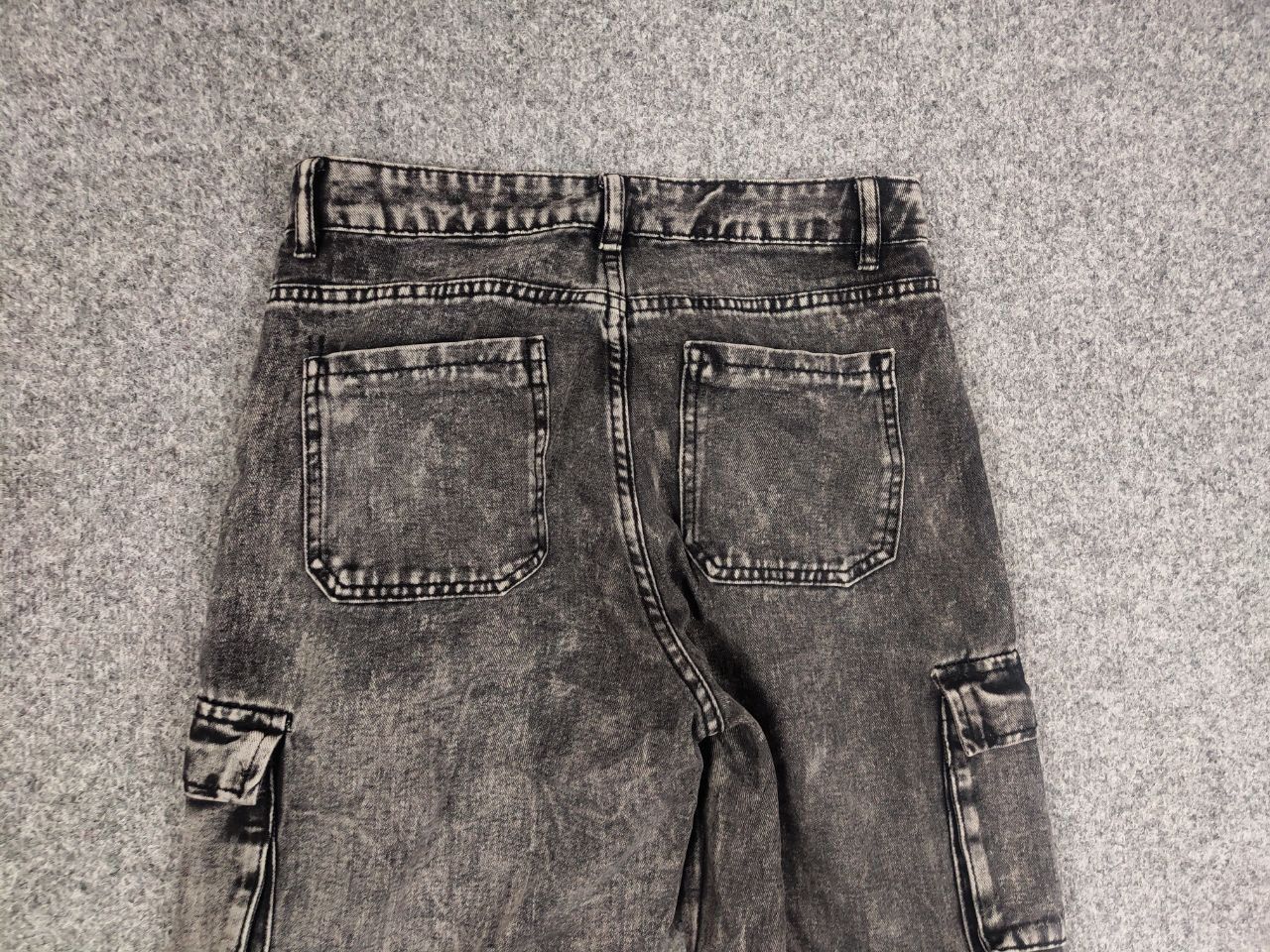 If Six Was Nine Baggy Faded Cargo If Six Was Nine Style Parachute Y2K Pants Size US 31 - 9 Thumbnail
