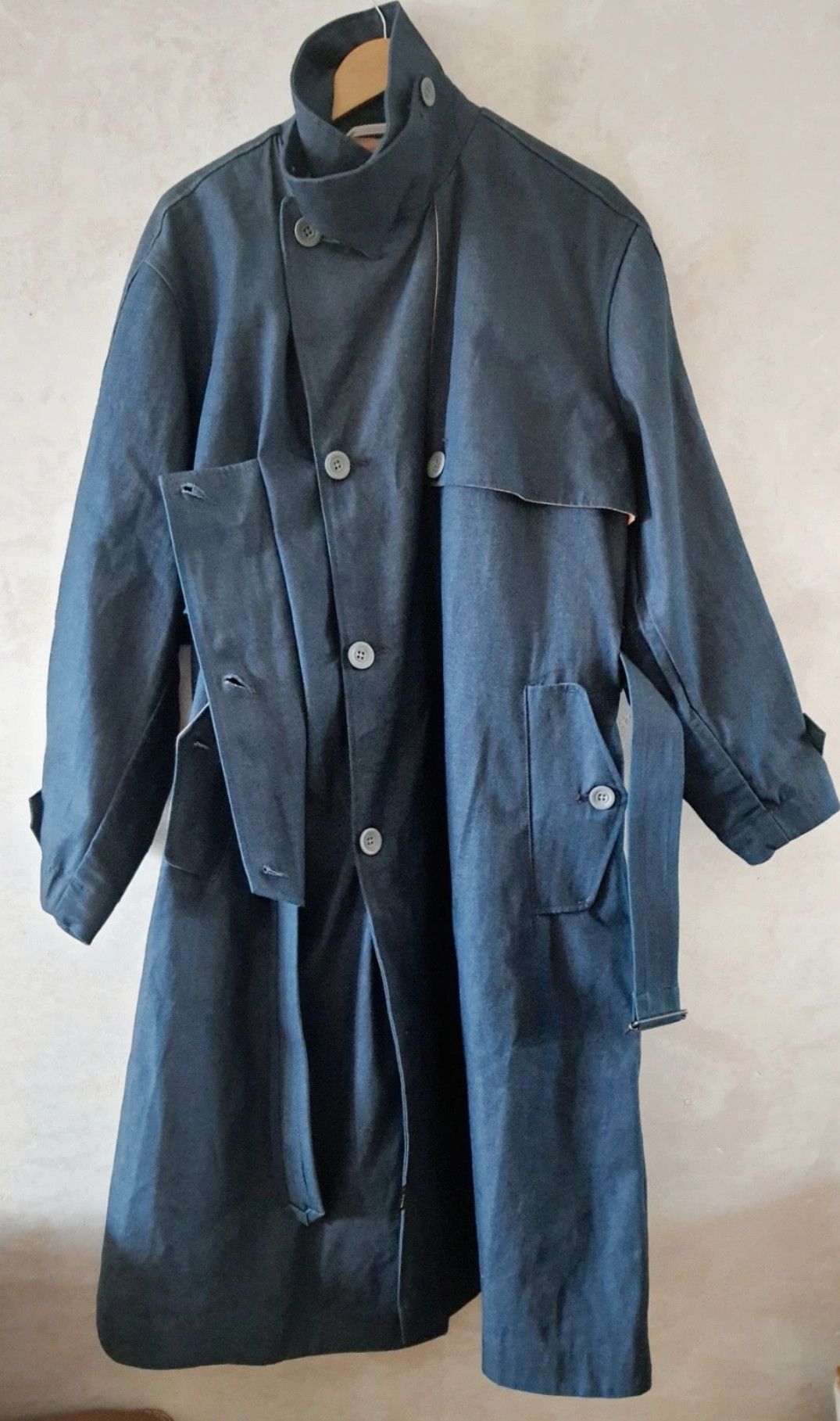 image of G Star Raw G-Star Raw Denim Trenchcoat XL New in Blue, Women's