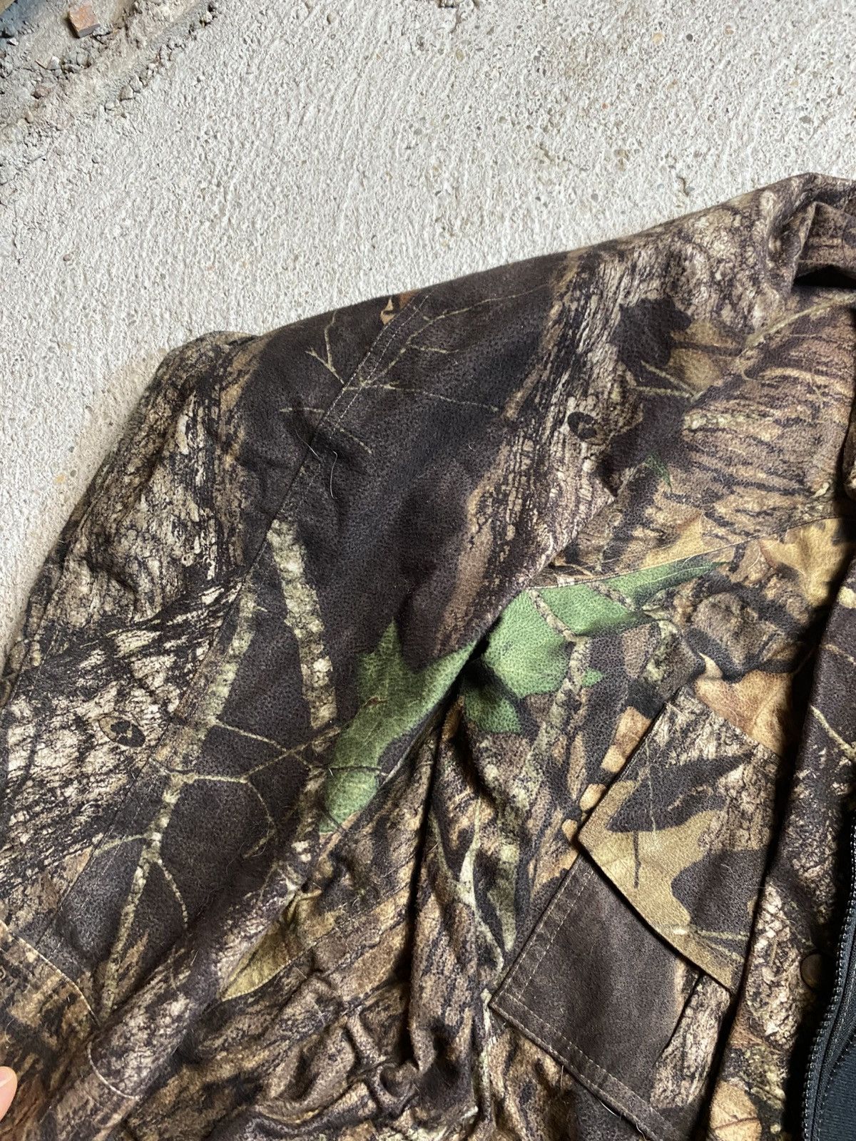 Mossy Oaks × Realtree Cape bomber jacket Real tree mossy oak hunter set streetwear Size US XL / EU 56 / 4 - 13 Thumbnail