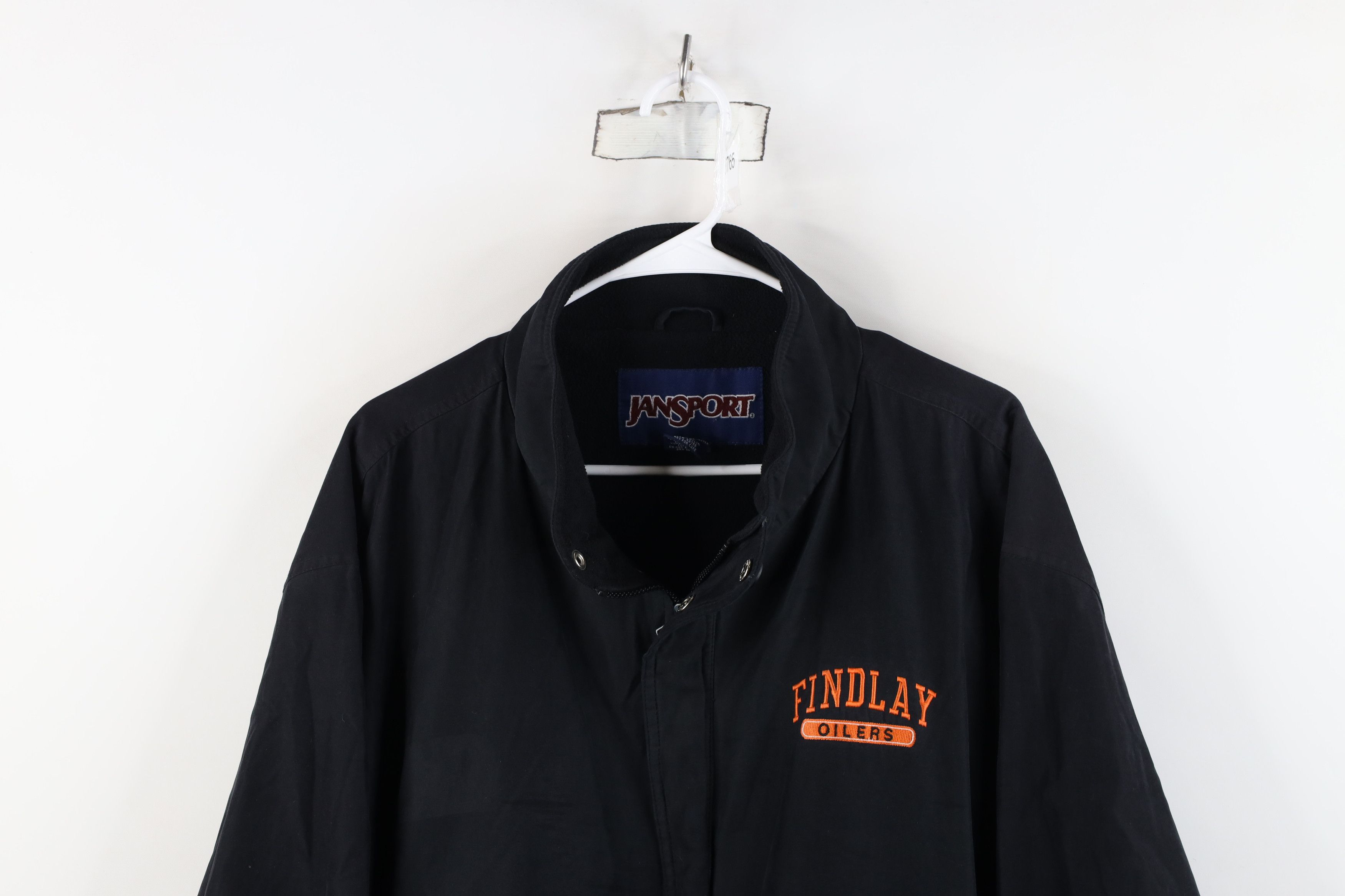 Vintage Vintage 90s University of Findlay Microfiber Bomber Jacket Size US L / EU 52-54 / 3 - 2 Thumbnail