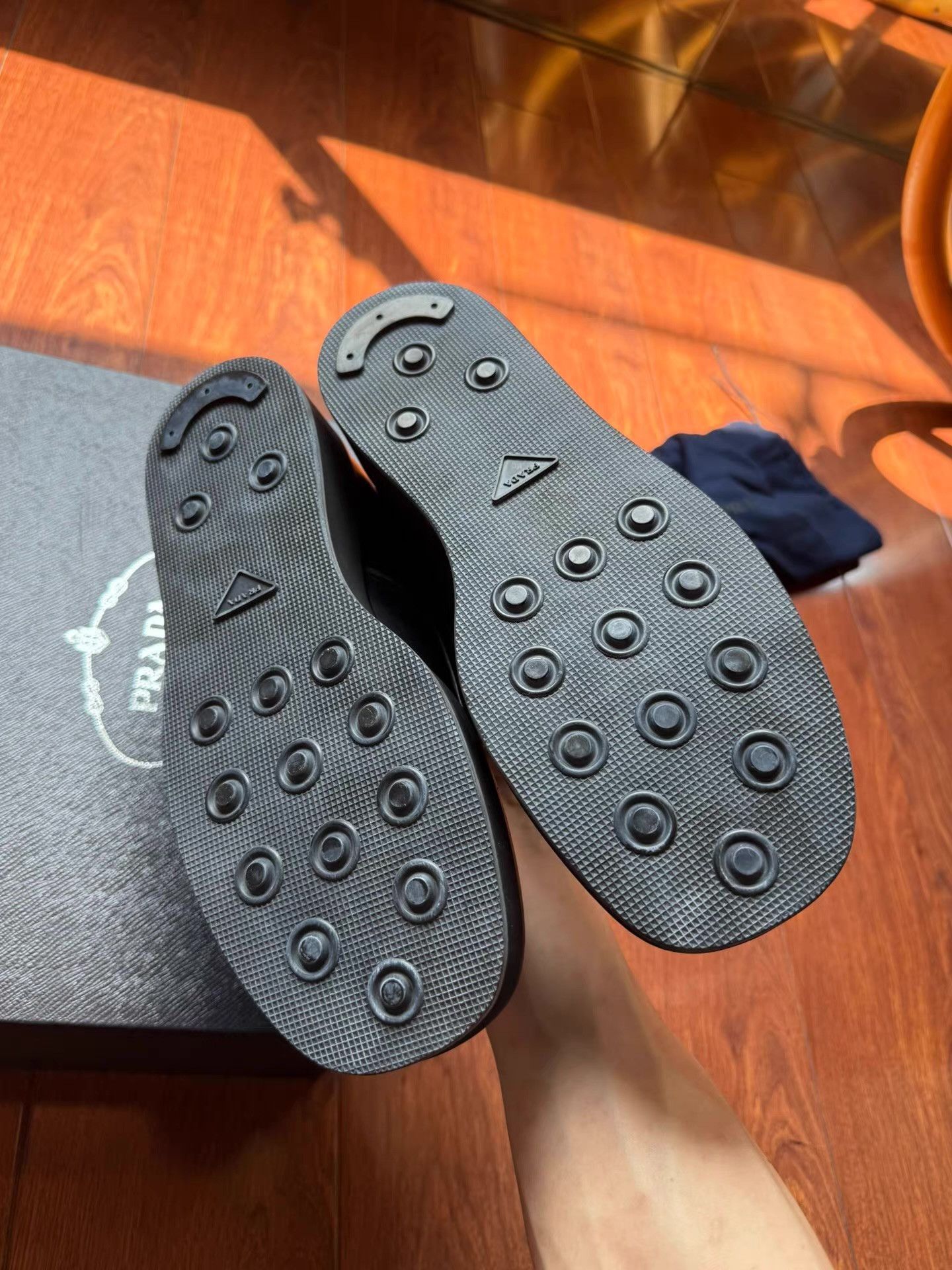 Prada Prada Velcro Derby Shoes Q17 Size US 8 / EU 41 - 4 Thumbnail