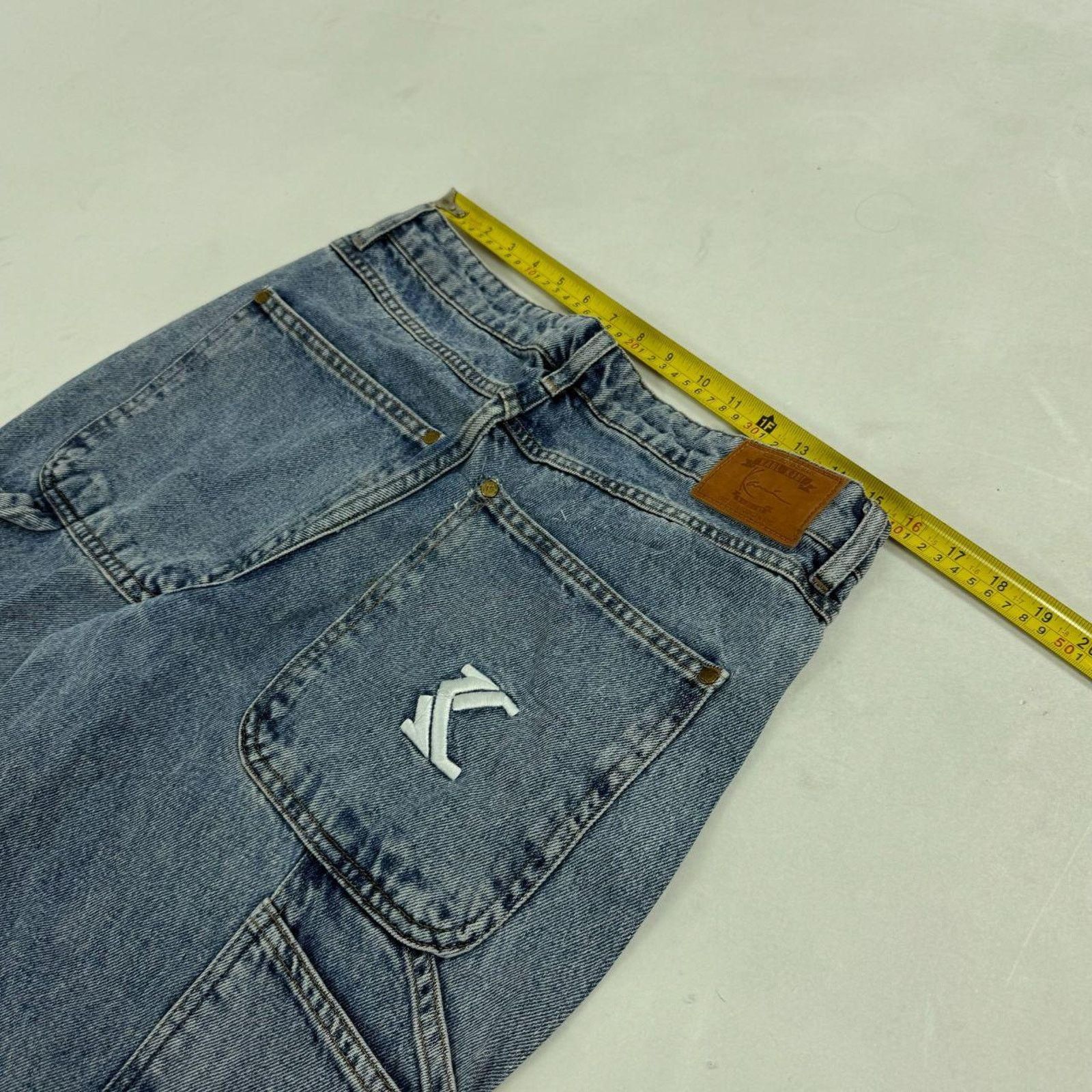 JNCO × Karl Kani × Vintage Vintage y2k rare grunge baggy wide leg faded archive jeans Size US 32 / EU 48 - 5 Thumbnail