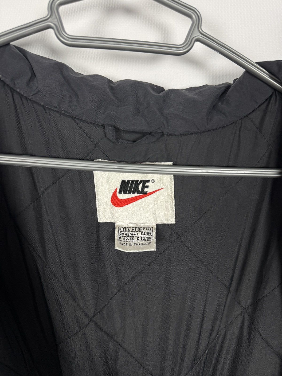 Nike Vintage 90s Nike Down Nylon Jacket Parka Swoosh Logo Size L Size US L / EU 52-54 / 3 - 8 Thumbnail