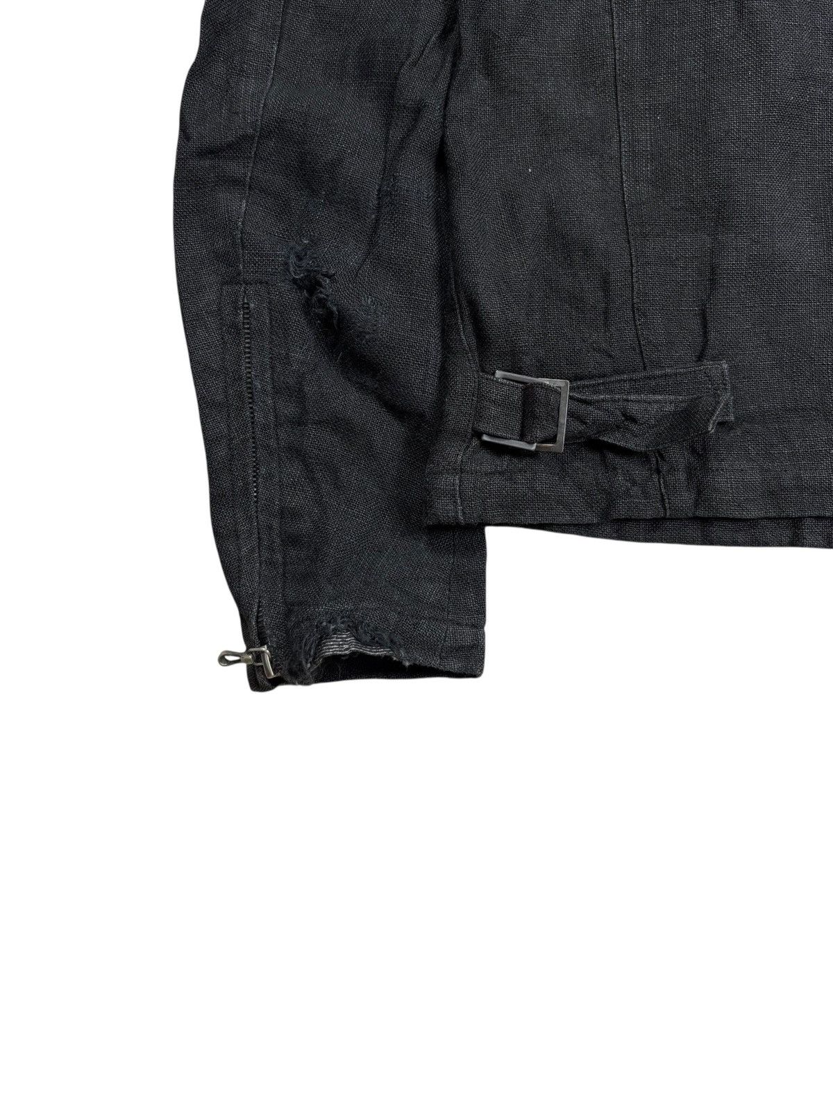 Kazuyuki Kumagai Attachment Archive Kayuzuki Kumagai - Riri Zips Canvas Rider Jacket Size US M / EU 48-50 / 2 - 7 Thumbnail