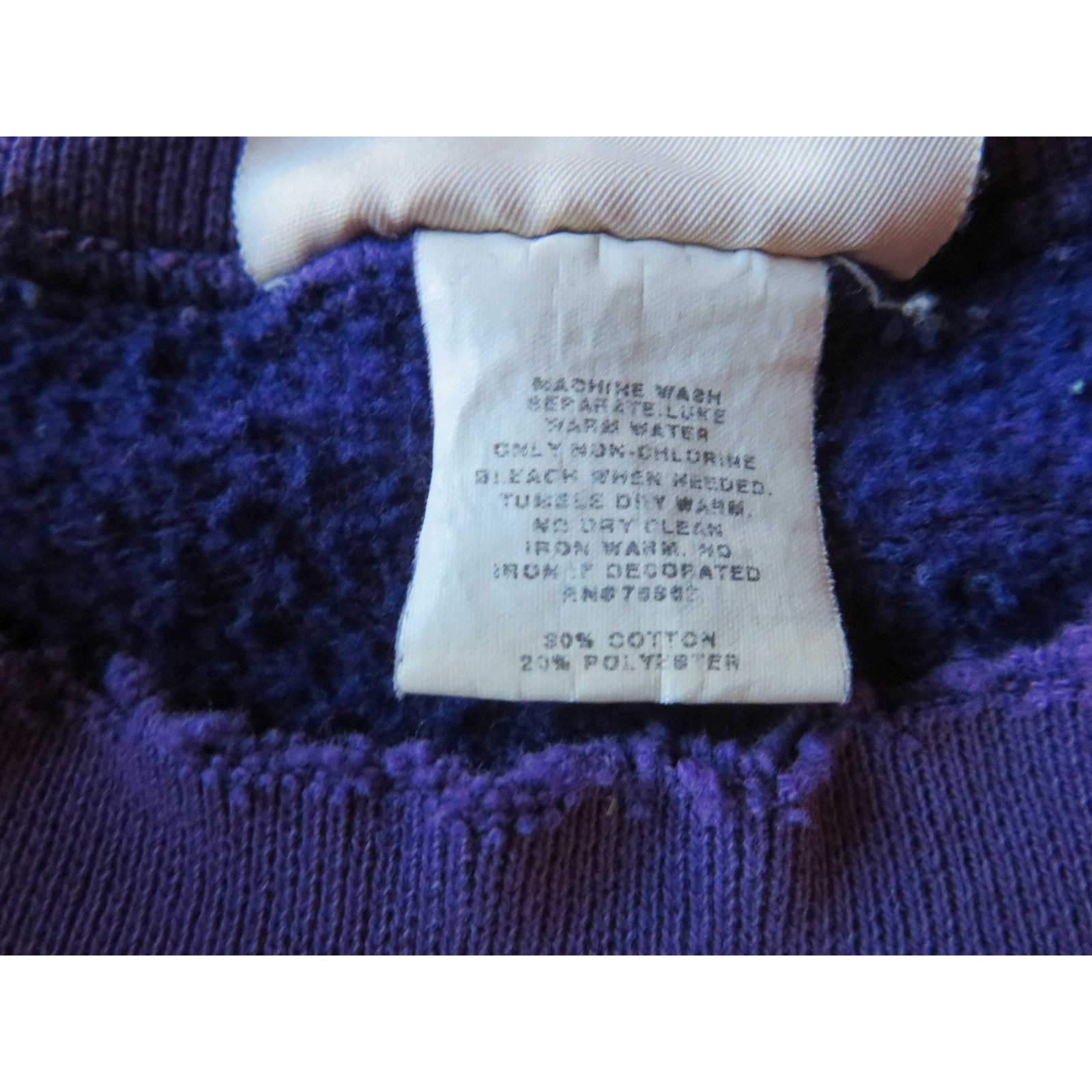 Other Tower Hill Camp After Dark Sweatshirt Purple Sz M 1990s Size M / US 6-8 / IT 42-44 - 5 Thumbnail