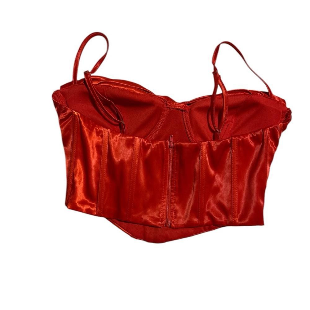 Forever 21 Red Satin and Lace Corset Tops Bundle Size M / US 6-8 / IT 42-44 - 6 Thumbnail