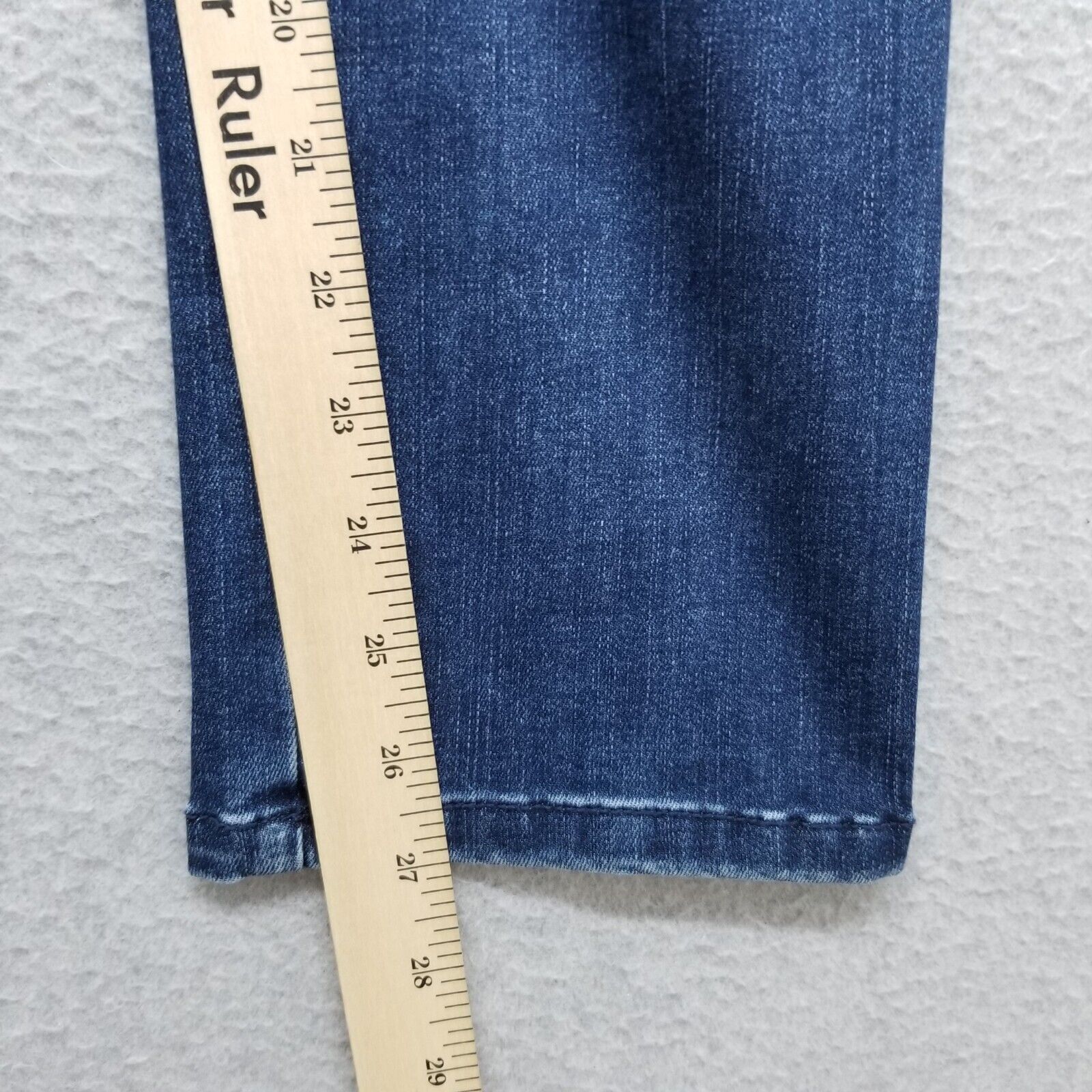 Chicos Chicos Jeans Womens 00 Blue 28x27 Stretch Ankle Size 24" / US 00 / IT 34 - 5 Thumbnail