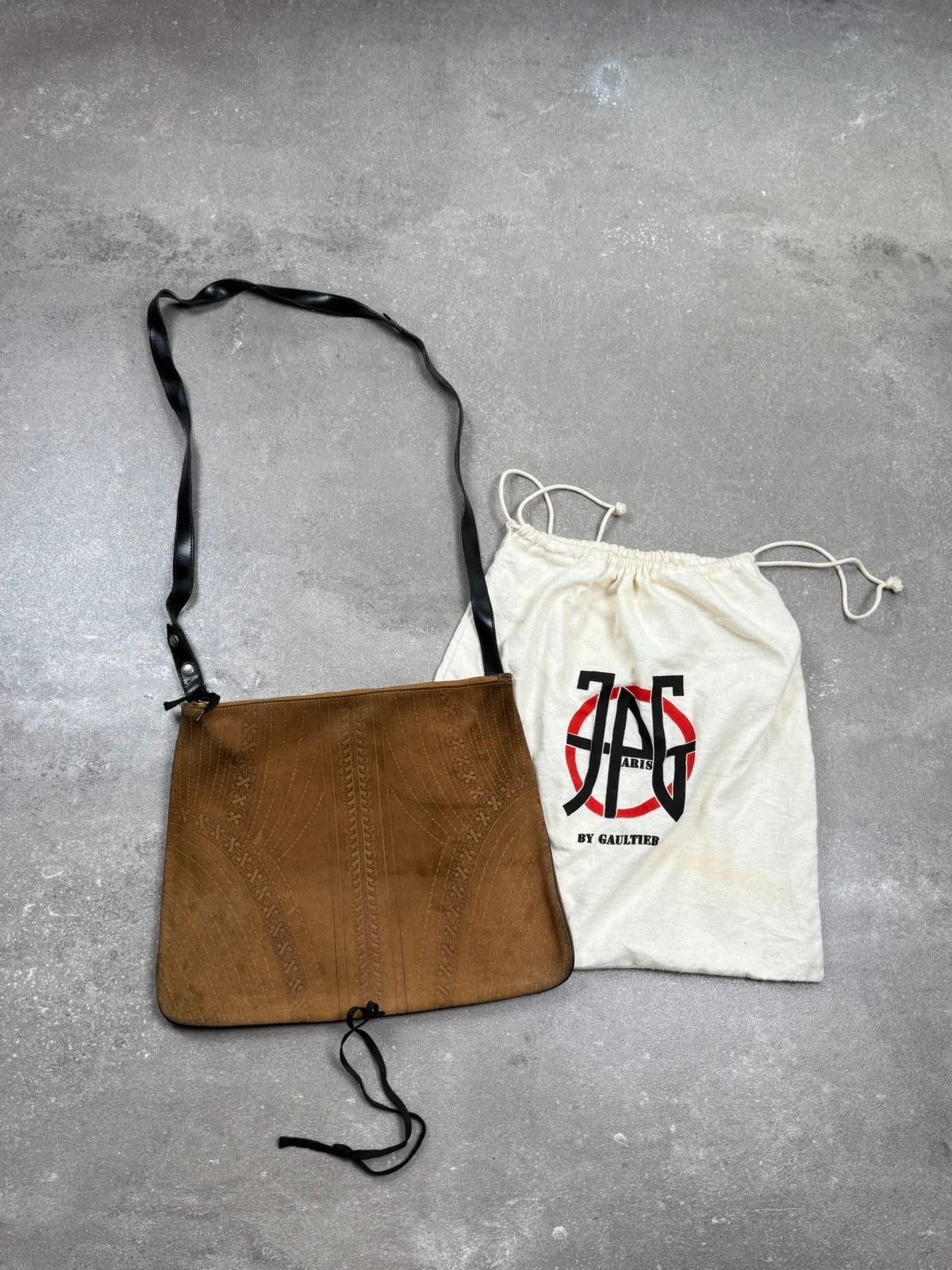 Jean Paul Gautier bag vintage archive opium 90s 1990s 2000s