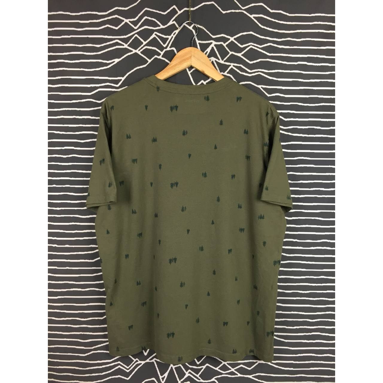 Old Navy × Vintage Old Navy Fir Tree All Over Print Soft Washed Tee Size L Size US L / EU 52-54 / 3 - 5 Thumbnail