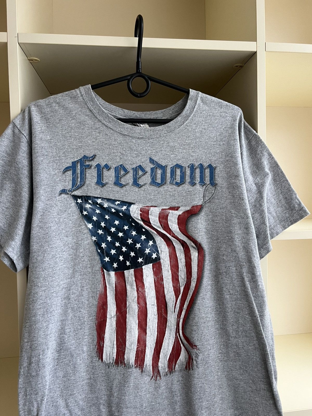 Vintage Vintage Freedom USA Tee T-Shirt America Size M Size US M / EU 48-50 / 2 - 3 Thumbnail
