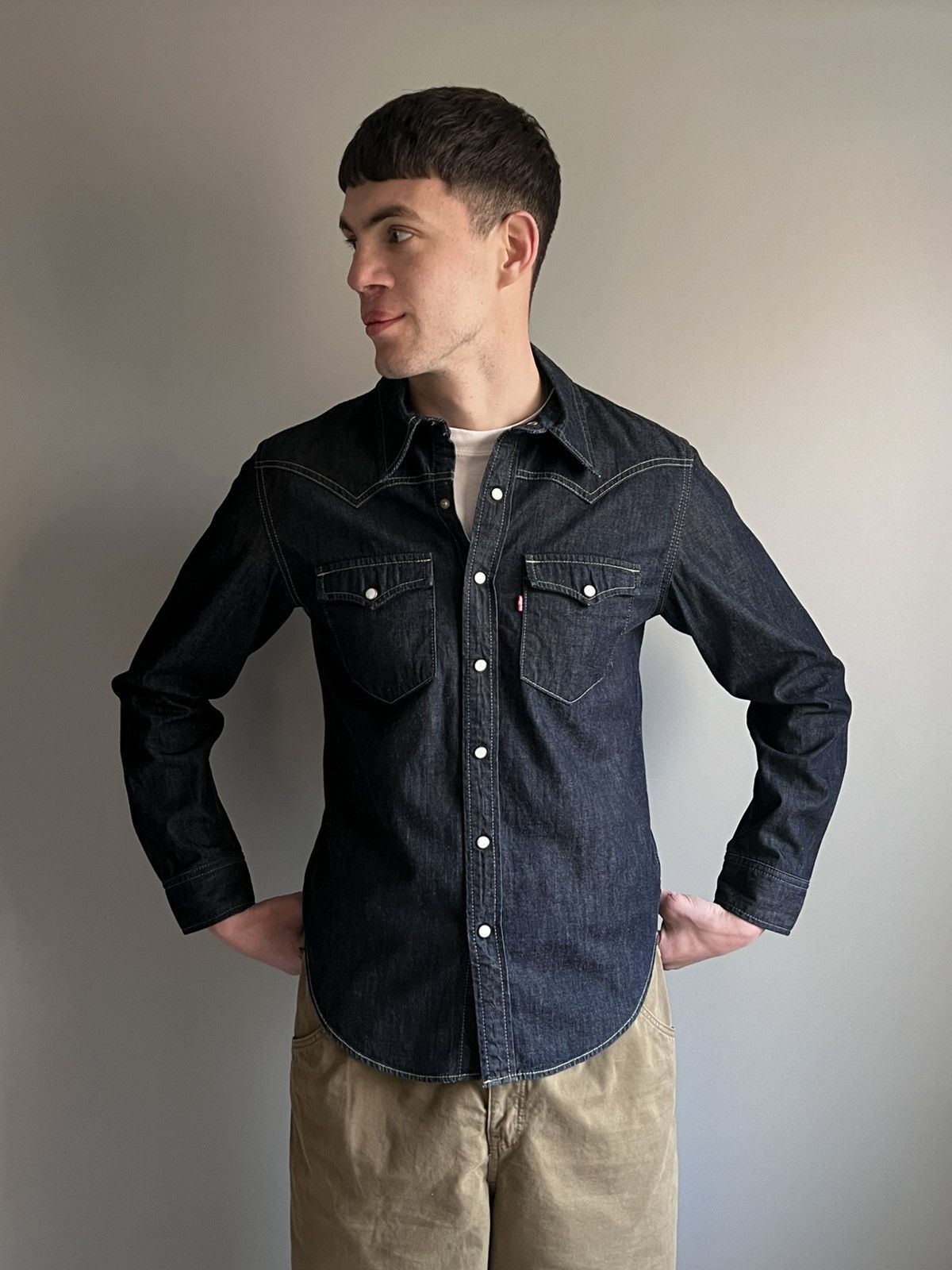 Levi's Levi’s Vintage Denim Button Up Shirt Size US S / EU 44-46 / 1 - 5 Thumbnail