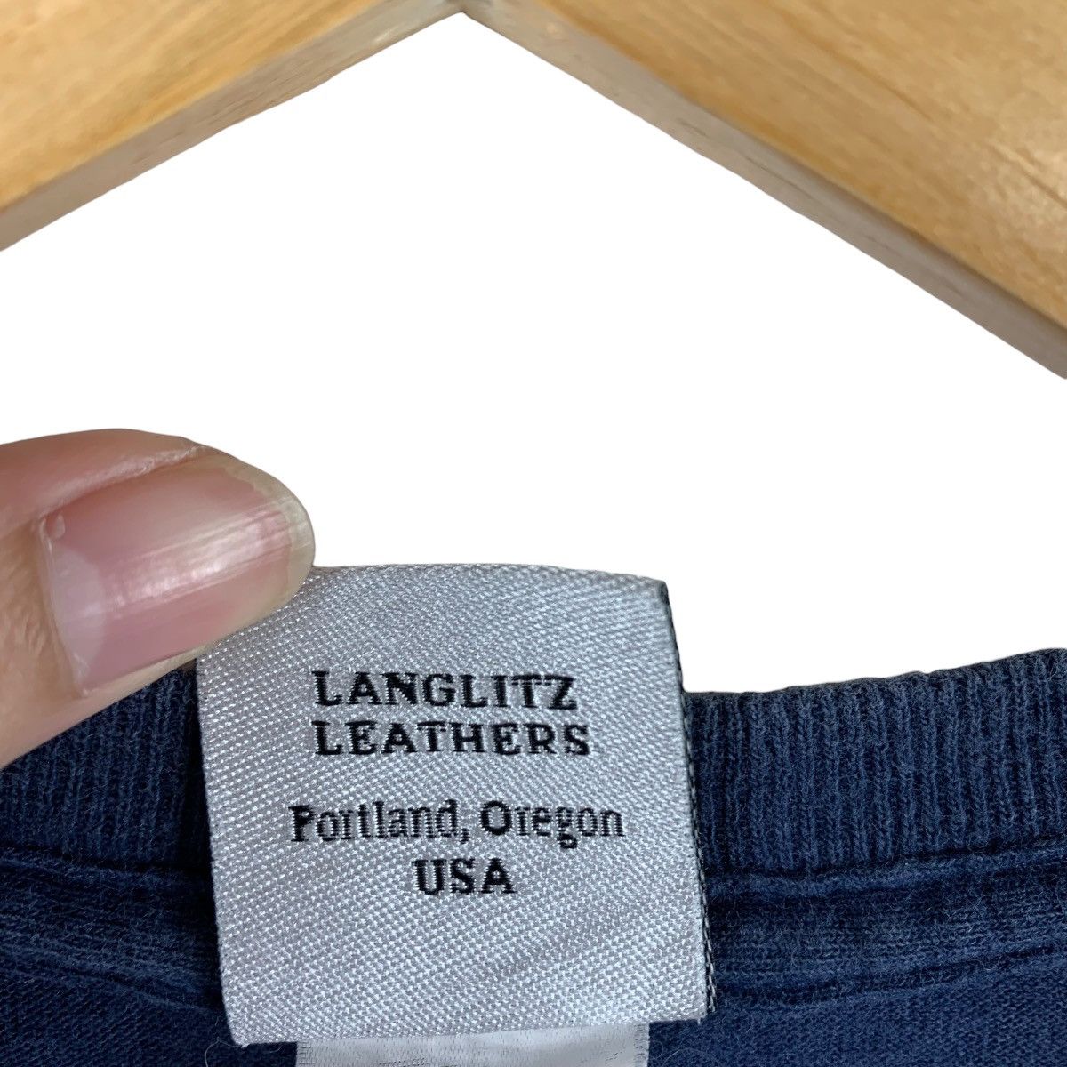 Other Langlitz Leathers Portland Oregon Graphic Tee Size US S / EU 44-46 / 1 - 10 Thumbnail