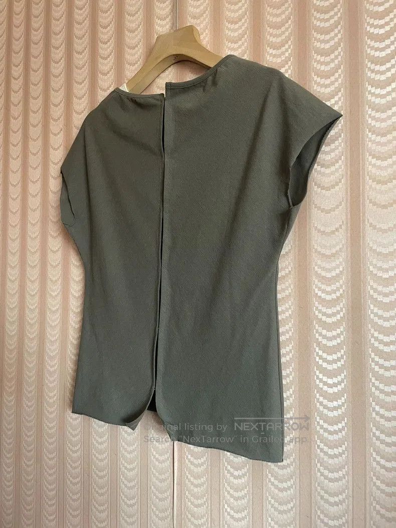 Yohji Yamamoto Yohji Yamamoto Vintage Short Sleeve Top Size US S / EU 44-46 / 1 - 4 Thumbnail