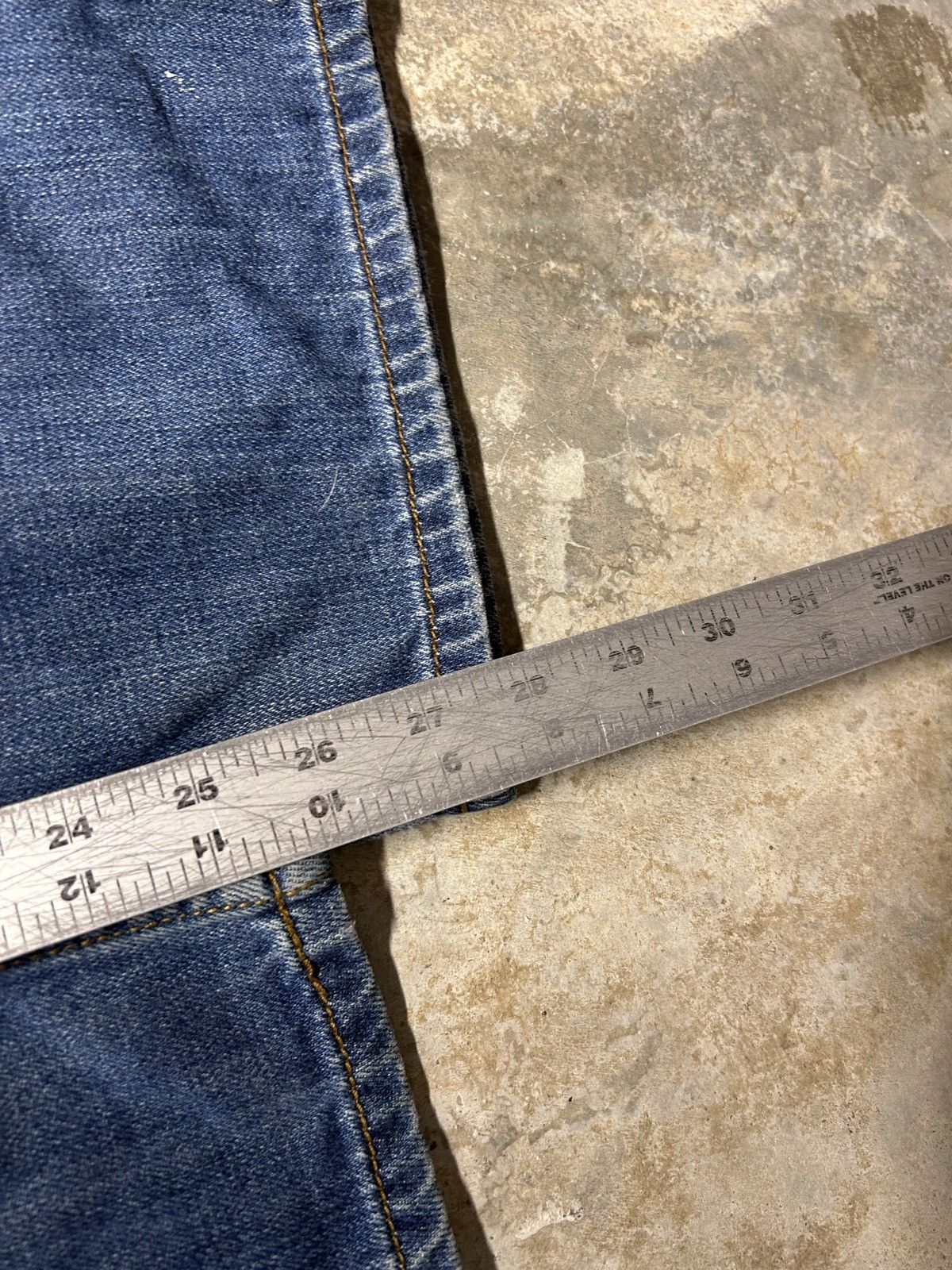 Flypaper Jeans Vintage Y2K Flypaper Painted Embroidered Denim Jeans Size US 31 - 12 Thumbnail