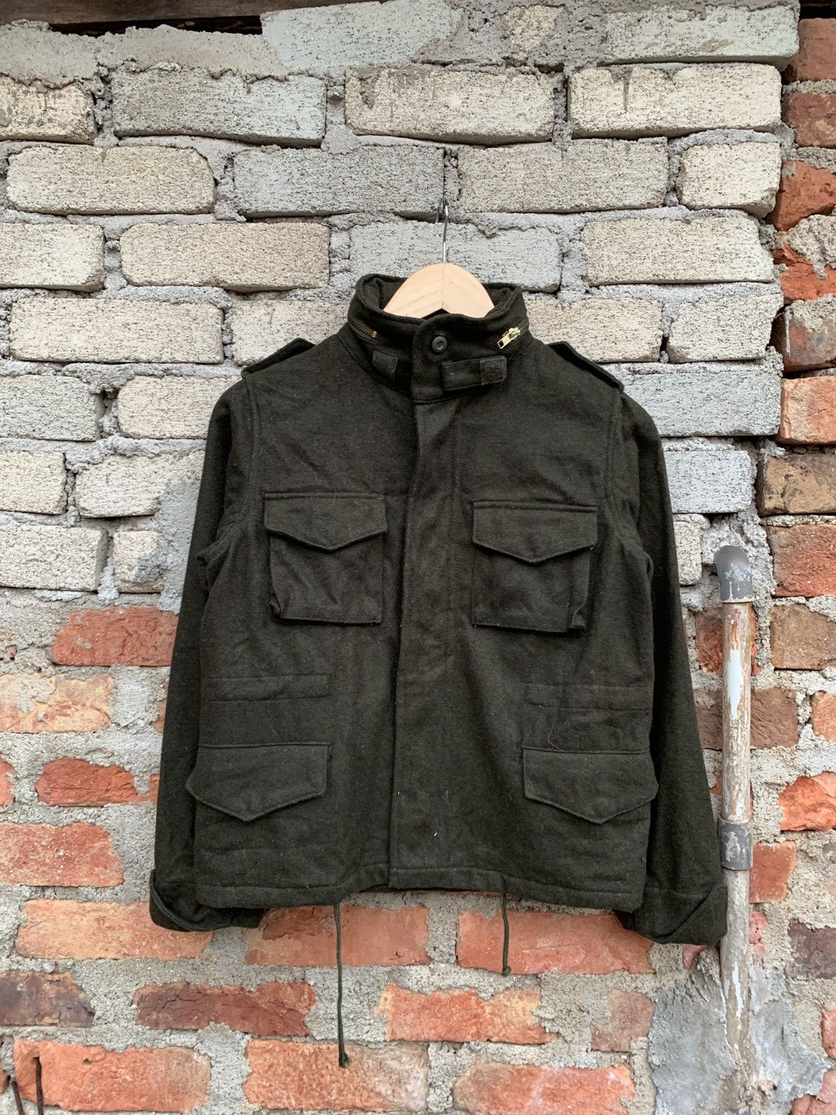image of Beams Plus x Vintage Beamsboy Wool Jacket in Green, Men's (Size Small)